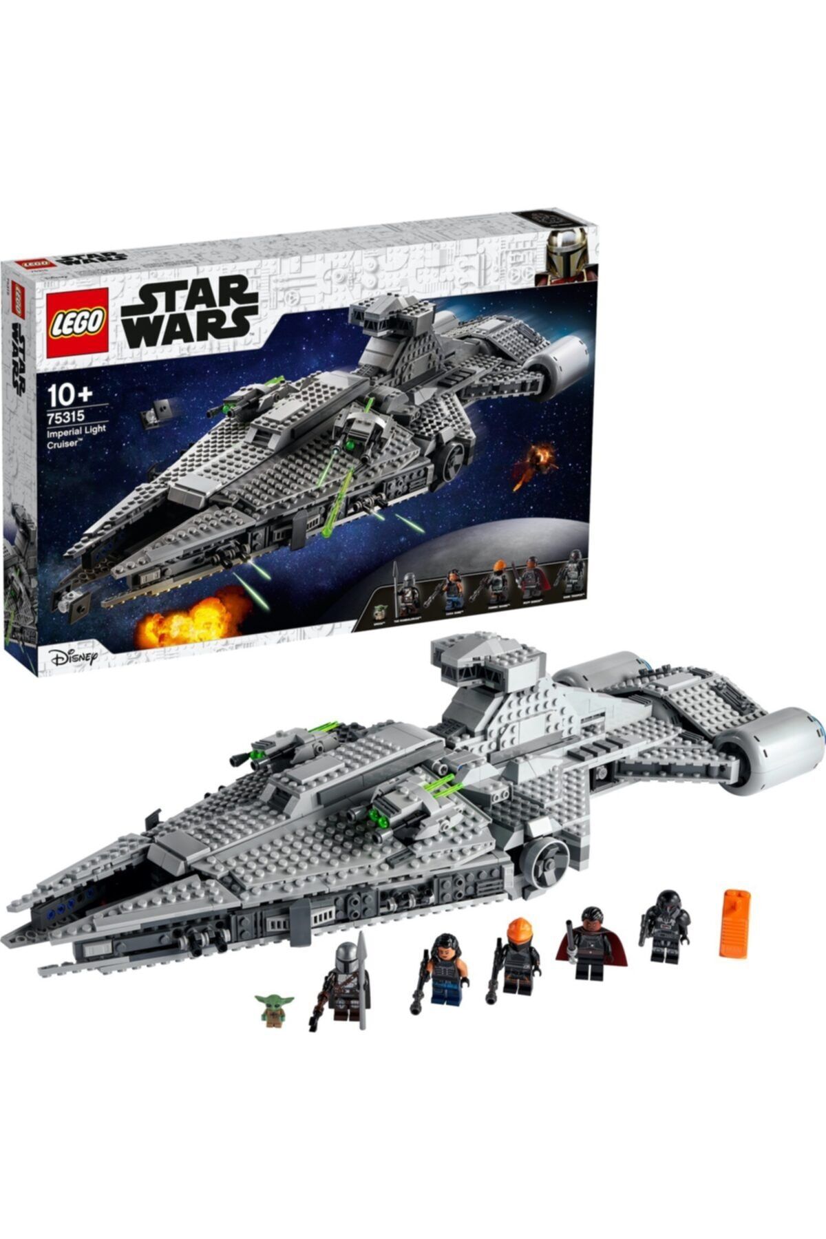 LEGO ® Star Wars™ Kruvazör- Çocuklar Için 5 Minifigür Yaratıcı Seti (1336 Parça)