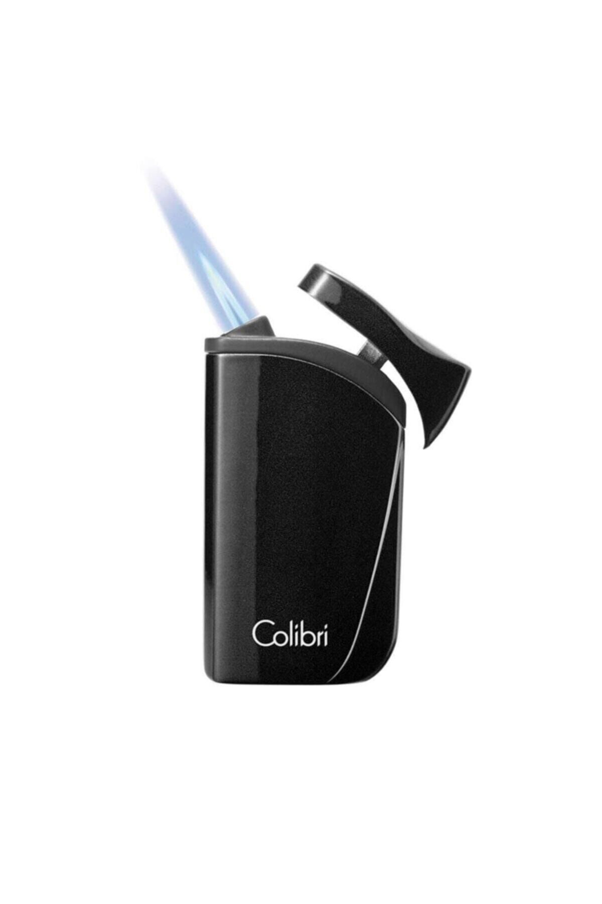 Colibri Falcon Jet Alev Puro Çakmağı Metalik Siyah Lı310t10