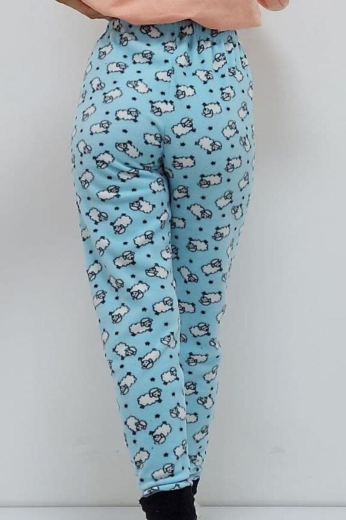 Bkmc Desenli Pijama Takımı Turkuaz