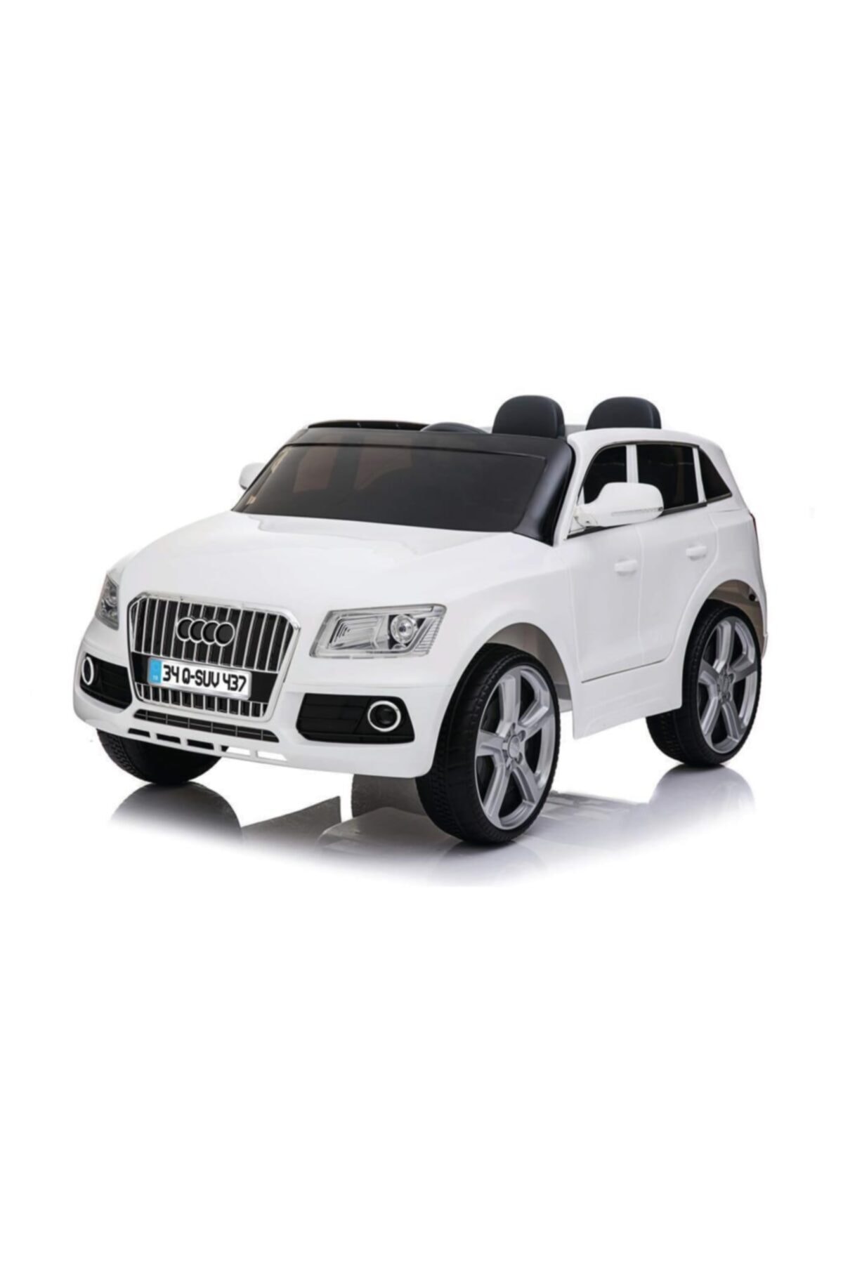 BabyHope Q-suv Akülü Jeep 12v Uzaktan Kumandalı Akülü Araba 437 Audio Ty2
