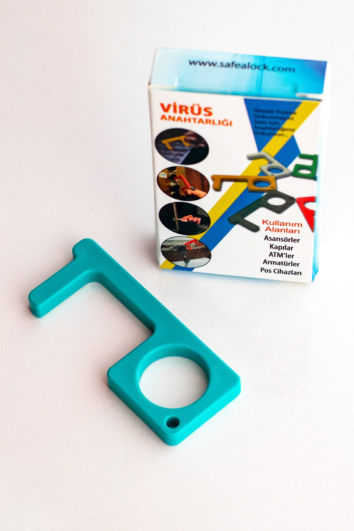 Safealock Virüs Anahtarlığı (TEAL)