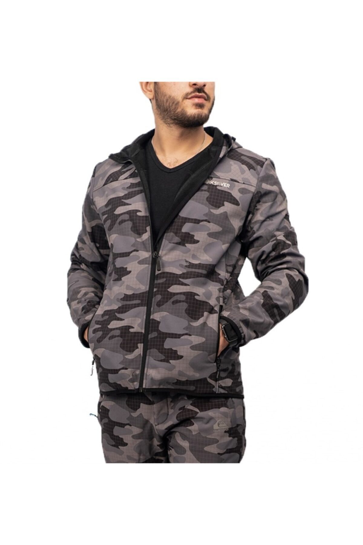 Quiksilver Od Sftshll Jkt Erkek Ceket