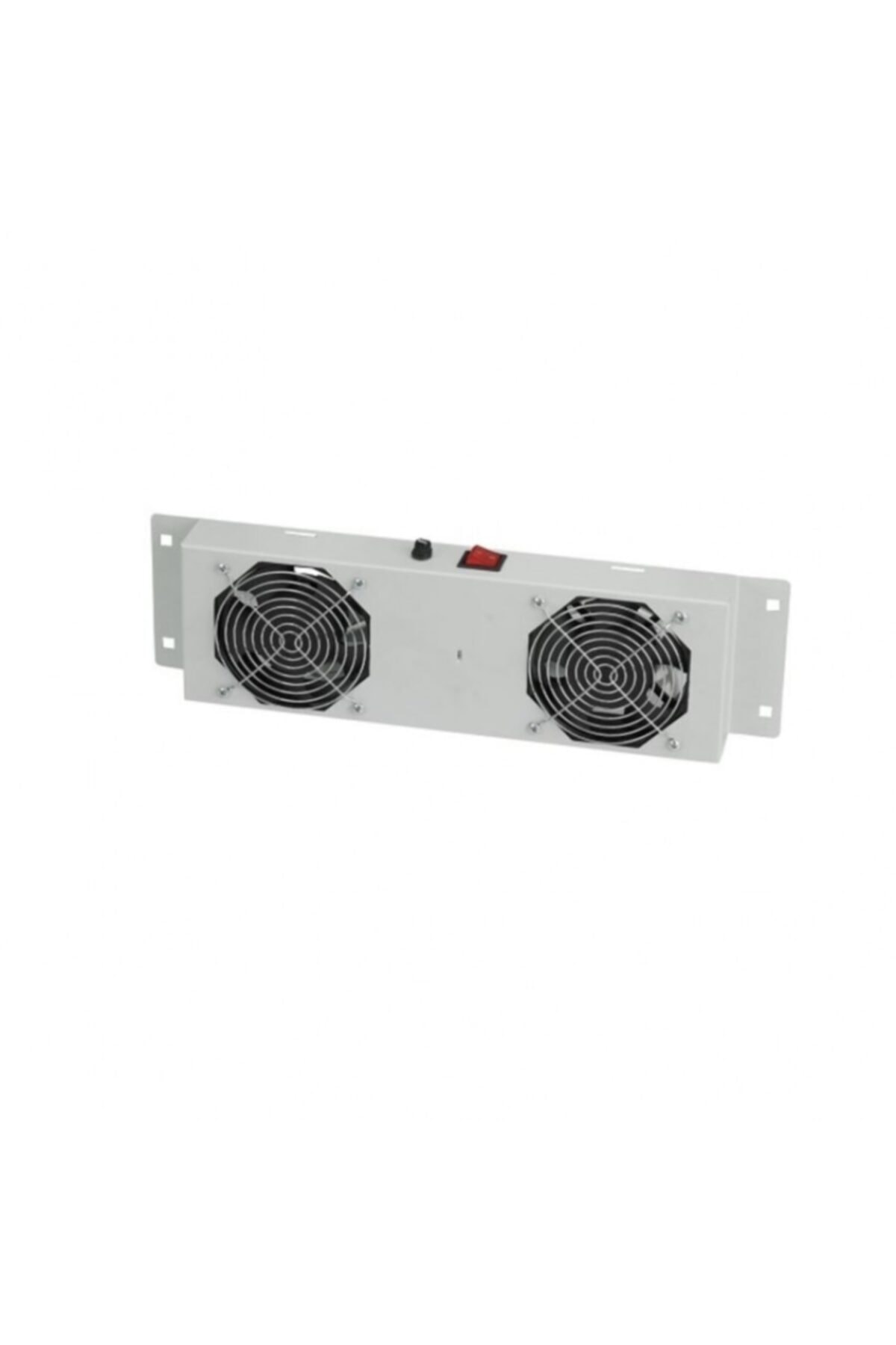AGER 2li Termostatlı Beyaz Filtreli Fan Modülü Outdoor Kabinetler Için Ot8f2t-a-b1