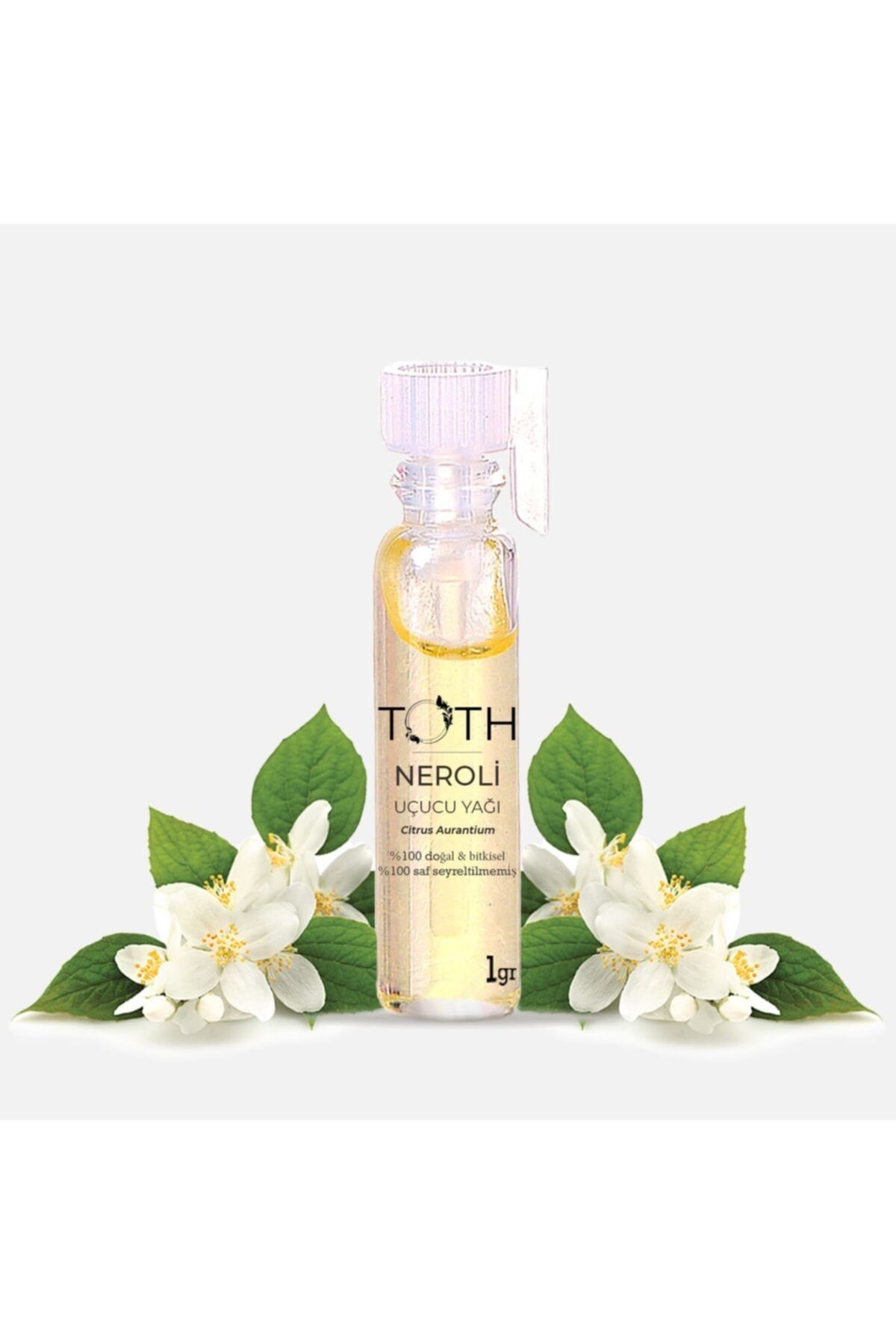 TOTH Mum & Aromaterapi Neroli (portakal Çiçeği) Yağı 1 Gr - Bitki Karnesi Ile Birlikte - %100 Saf Ve Doğal