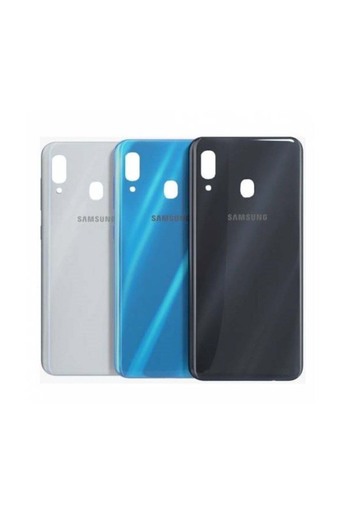 E&TTrade E&t_trade Samsung Galaxy A20 ( Sm-a205f ) Arka Pil Batarya Kapağı-mavi