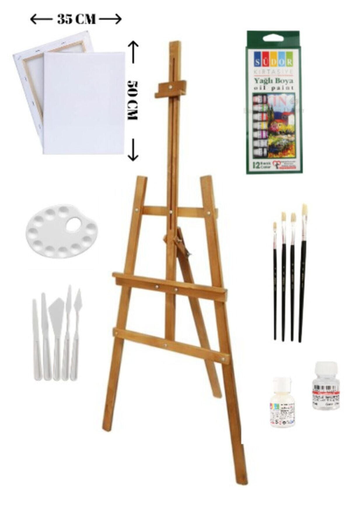 Art Picasso Yağlı Boya Şovale Seti