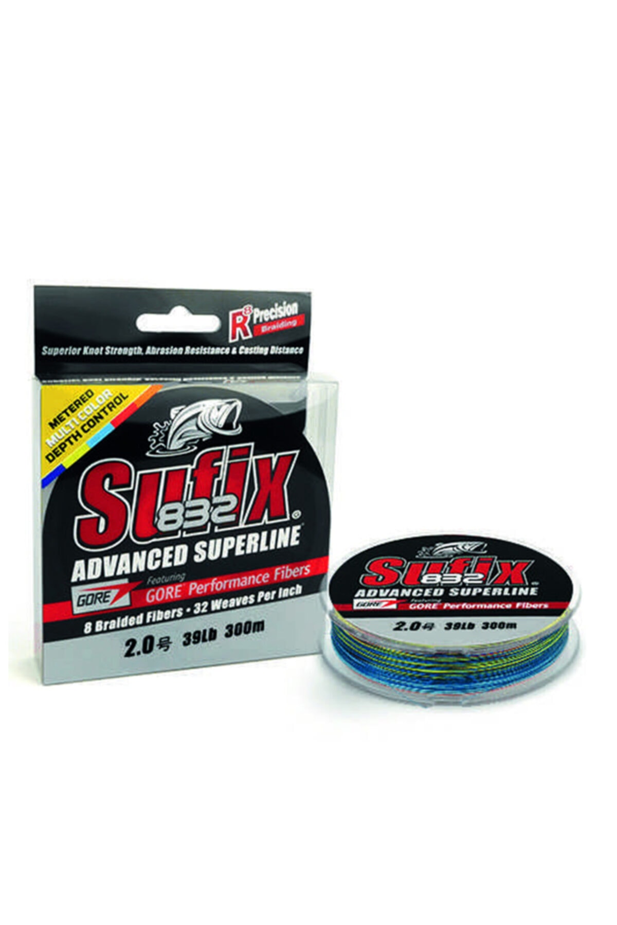 SUFIX 832 Advanced Ip Misina Multıcolor 300mt - 0,42mm - 39kg