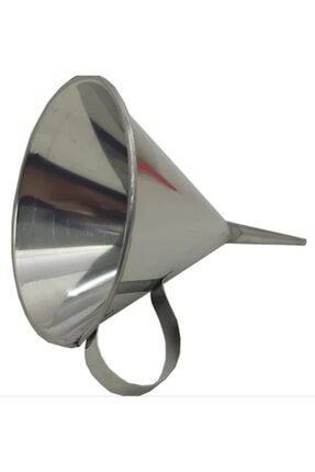 8 Cm Kolonya Hunisi Paslanmaz Huni Laboratuar Huni Metal Image 0