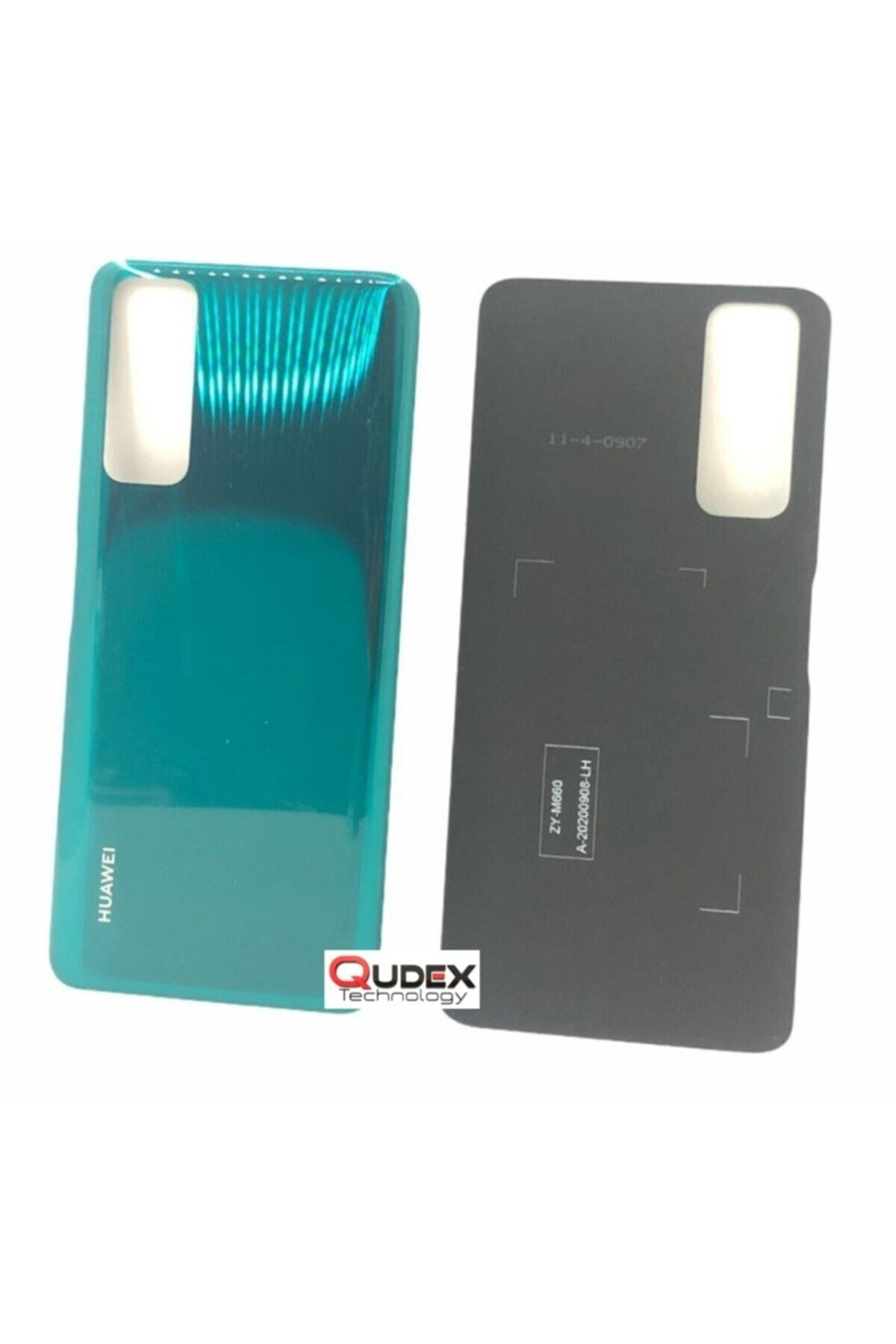 Qudex Huawei P Smart 2021 Arka Kapak Pil Batarya Kapağı (YÜKSEK KALİTE) Yeşil