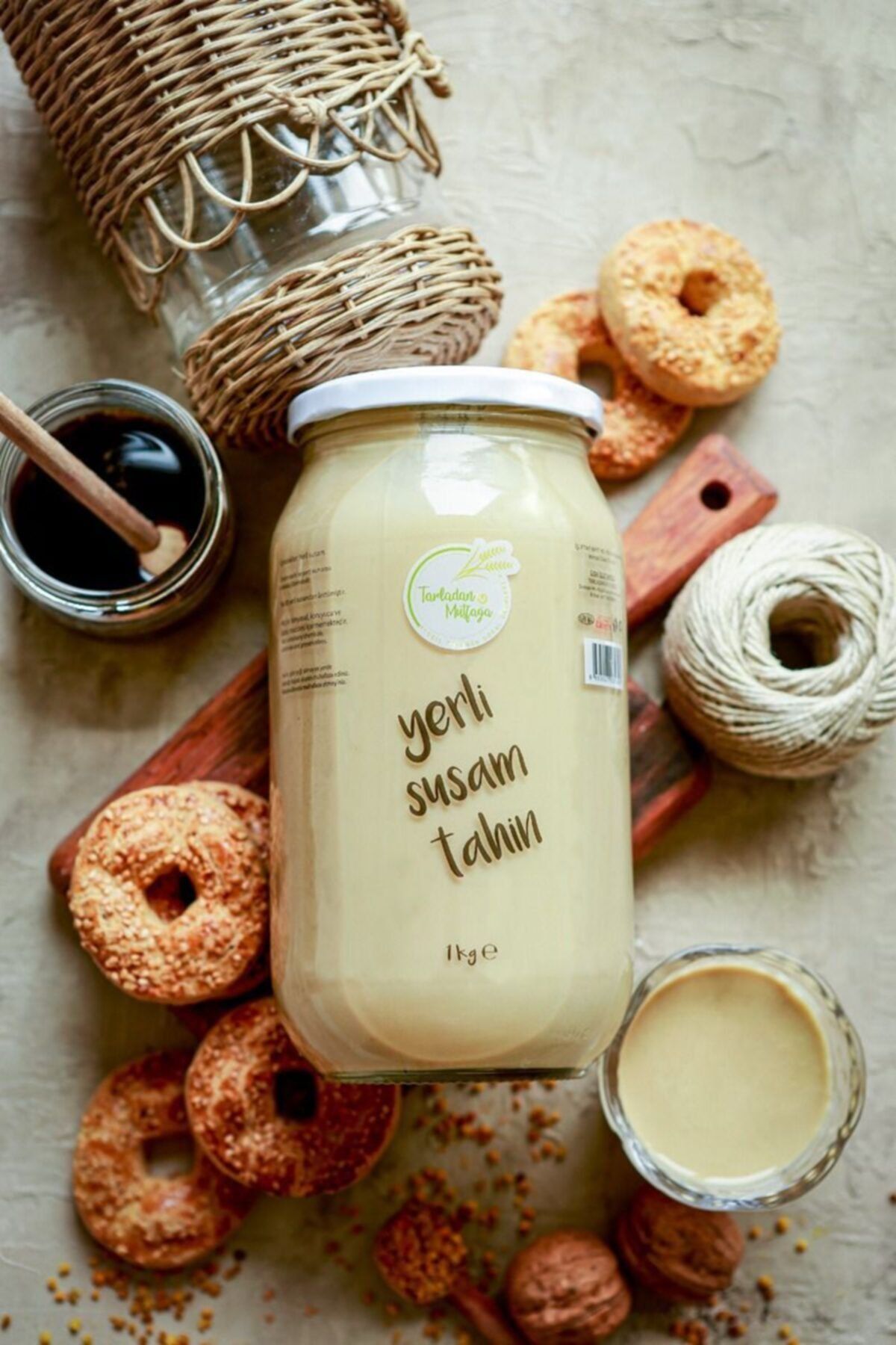 TARLADAN MUTFAĞA Yerli Susam Tahin 1kg