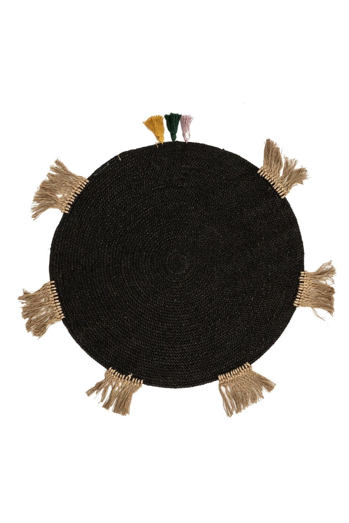 Cool Halı Etna Rustik Jüt Jalı El Dokuma Natural Hasır Halı El Örgü Vintage Jüt Kilim