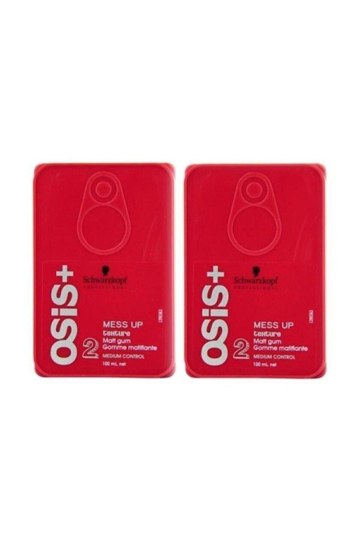Osis Saç Şekillendirici Mat Krem Wax - Mess Mat Up Gum 2 X 100 Ml