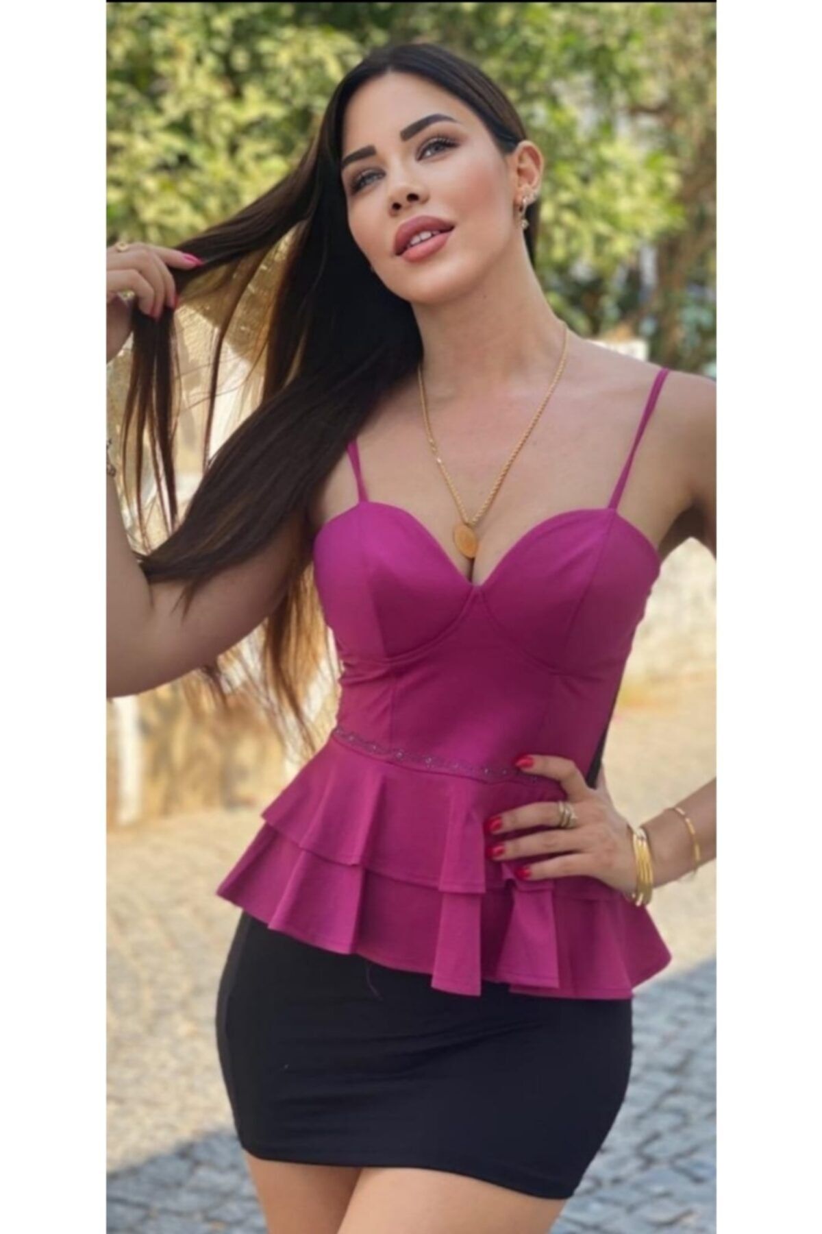 KAYAHAN COLLECTION Fırfırlı Büstiyer