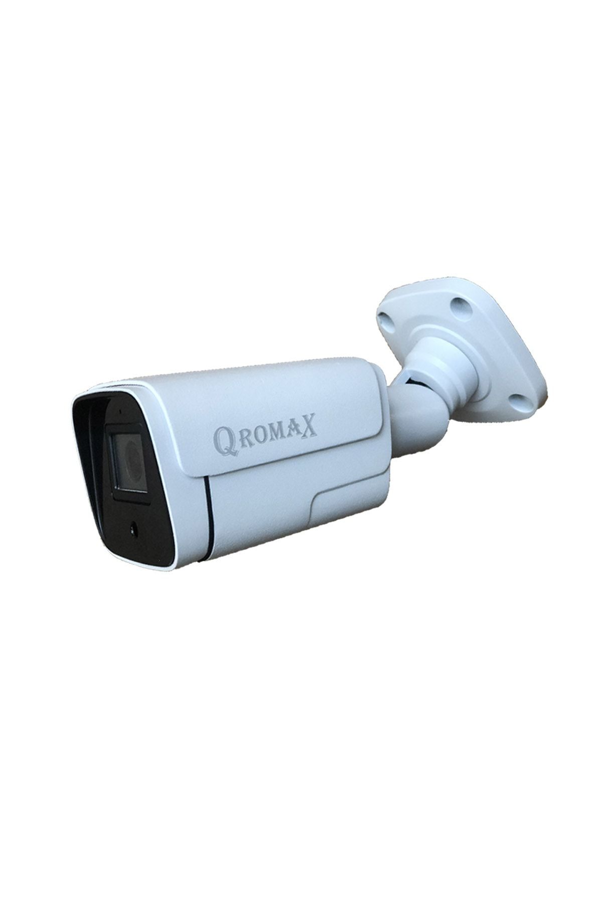qromax Pro 8202 7 'li 5 Megapiksel Sony Lens 1080p 2 Atom Led Metal Kasa Güvenlik Kamerası Seti