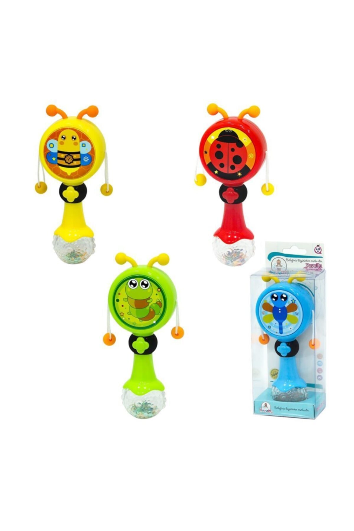 BİRLİK TOYS Davullu Pilli Bebek Oyuncağı Çıngırak