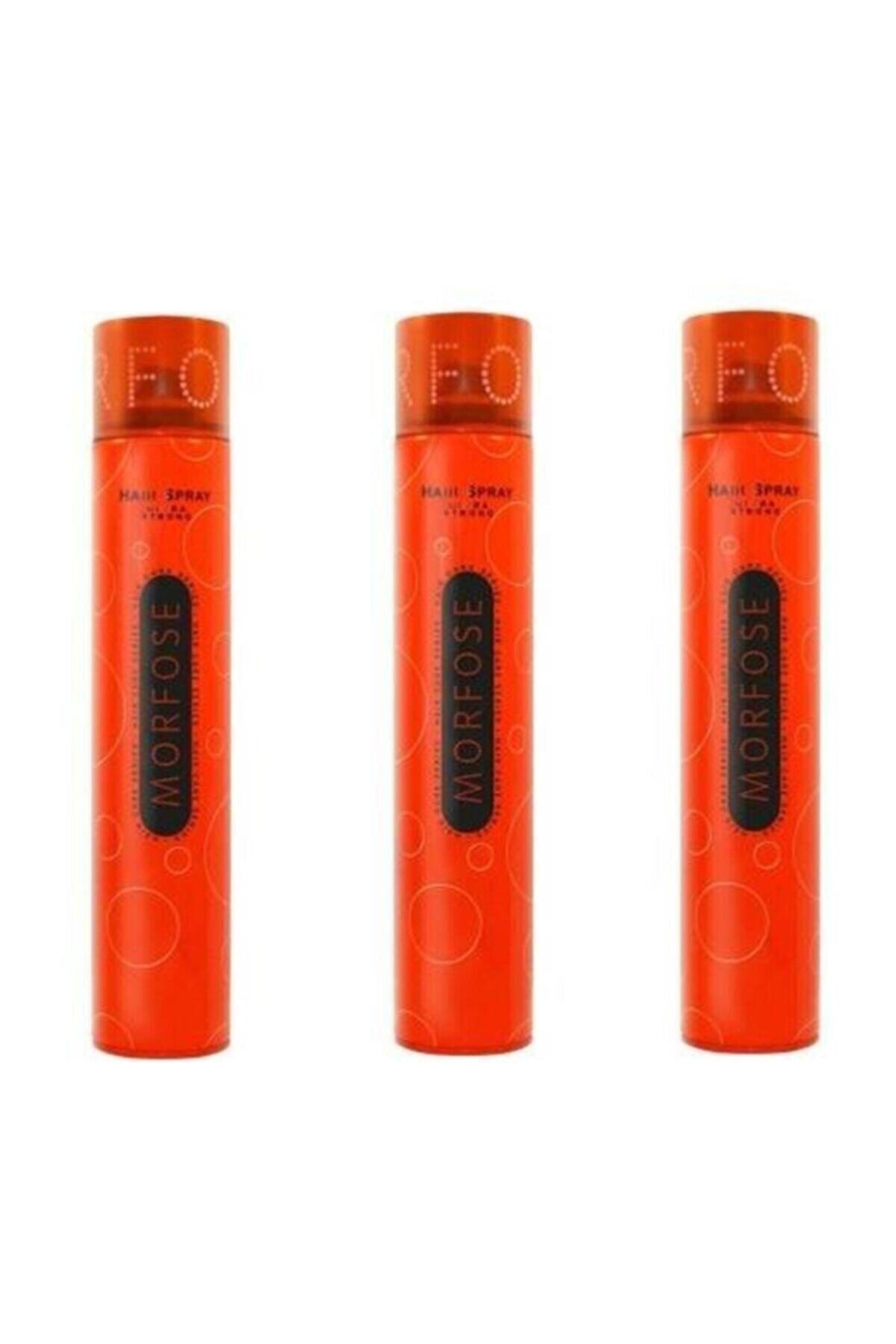 baydar Morfose Ultra Sert Saç Spreyı 400 Ml X 3 Adet