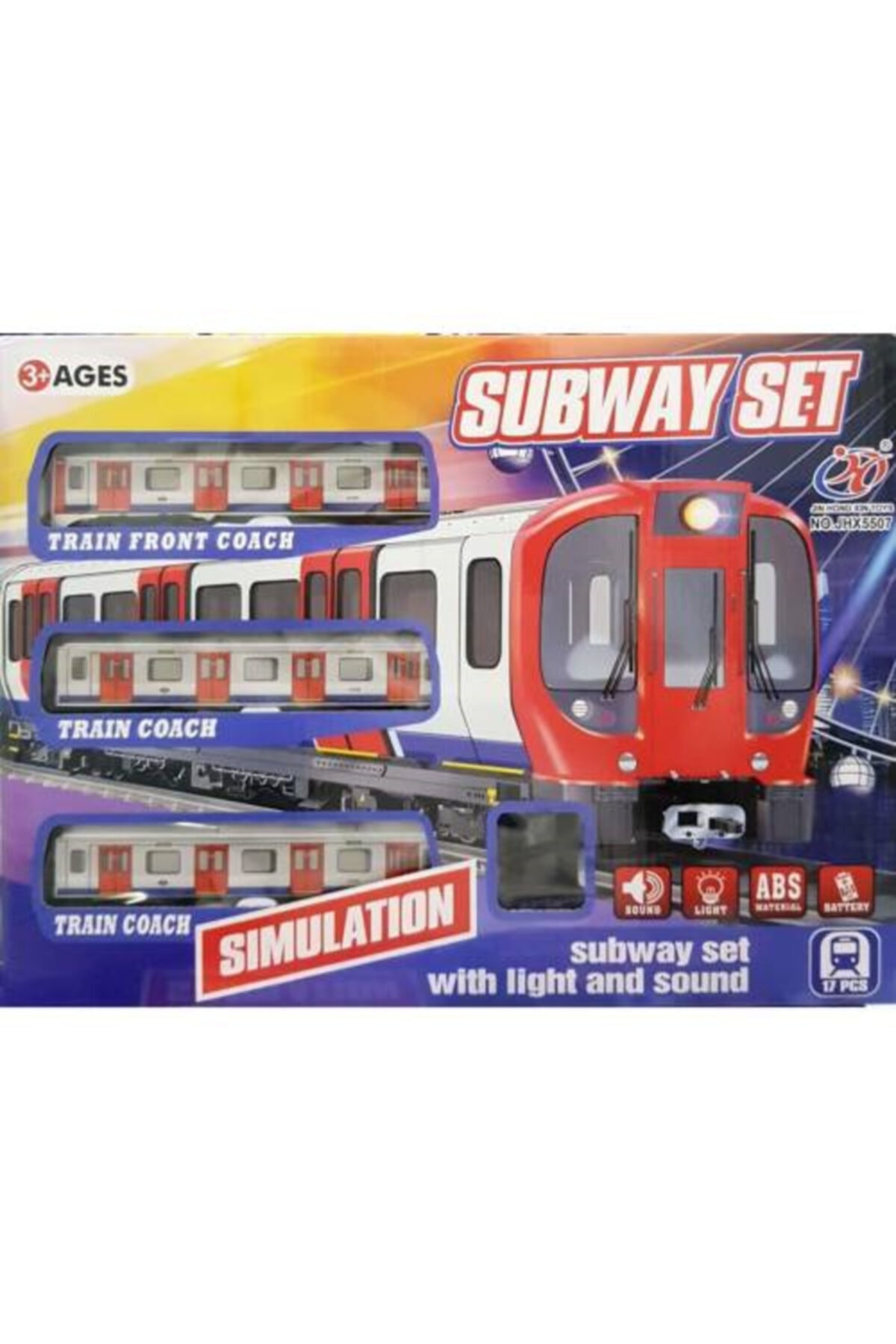 SEVENKARDEŞLER Jhx5507 Canem Pilli Treni Oyuncak