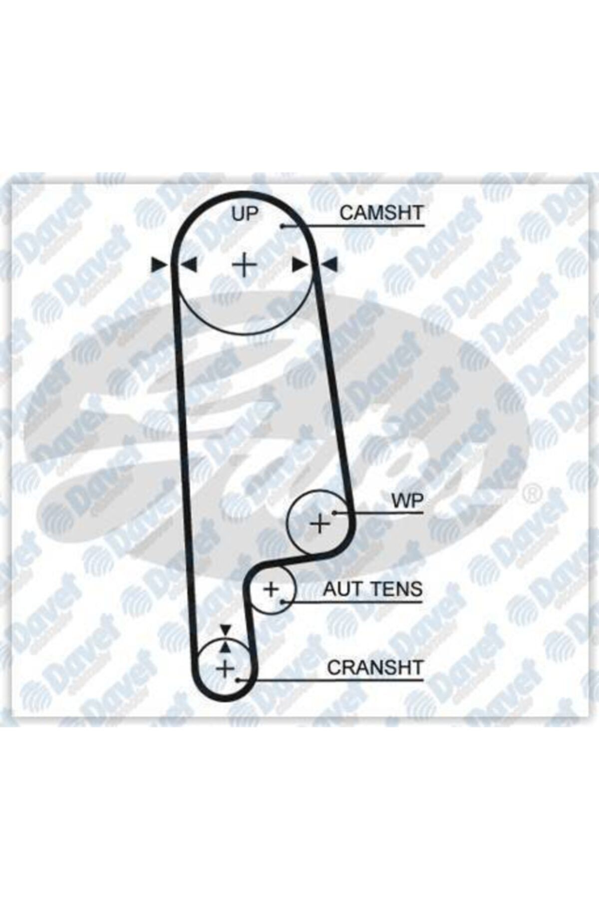 GATES Trıger Kayısı 113x240 Honda Accord 1.8 16v 96-98 2.0 16v 94-98 2.2 16v 90-93 Isu