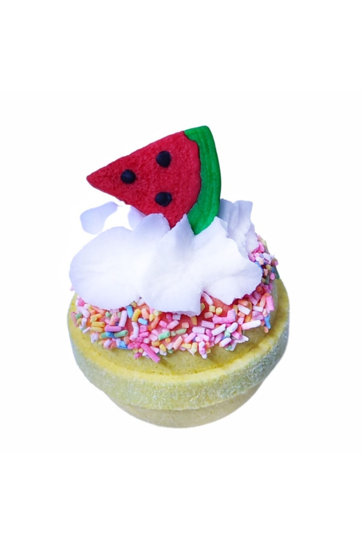 Beja Naturel - Watermelon Sugar Bath Bomb ( Aromaterapik Karpuz Banyo Ve Nem Topu)