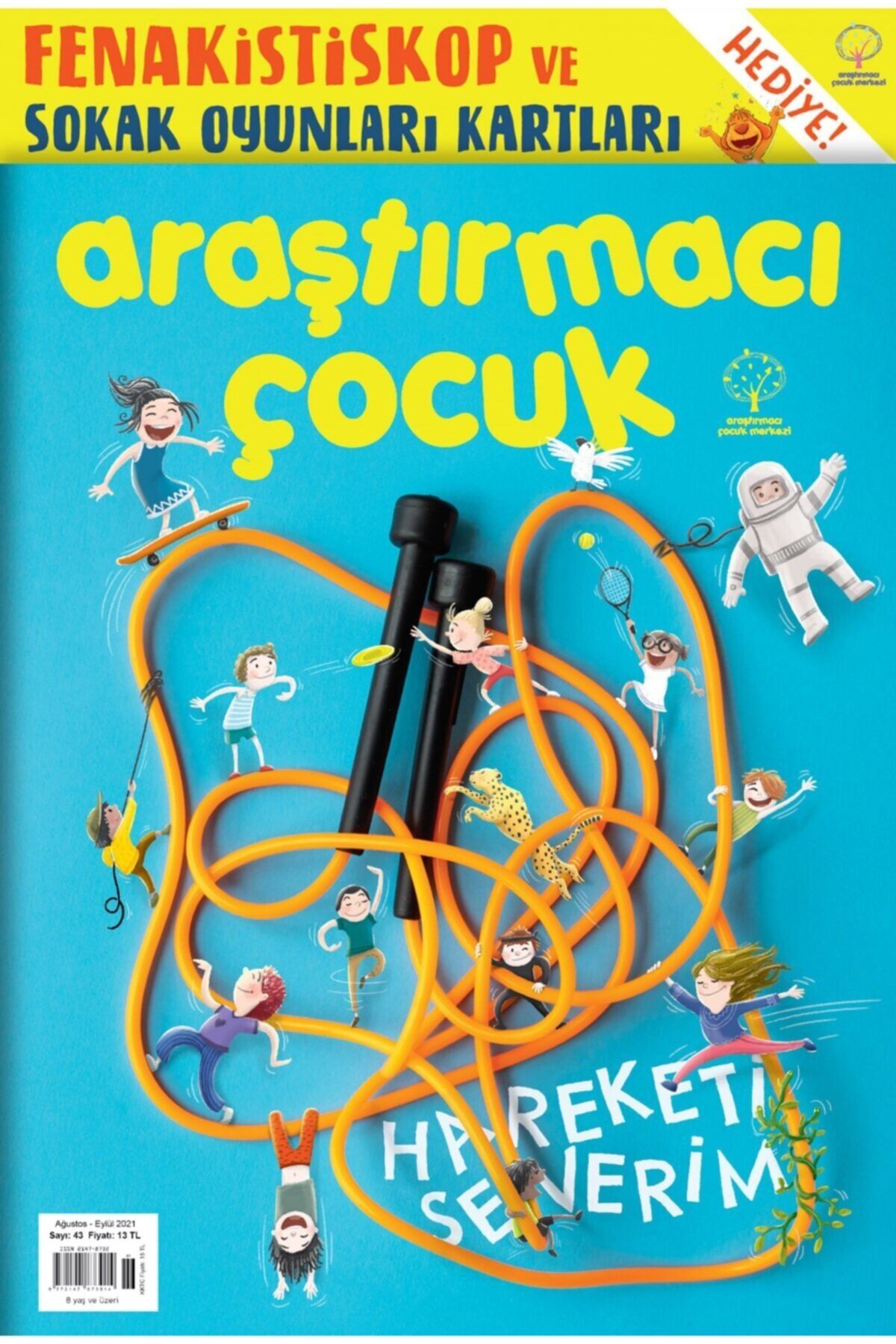 Araştırmacı Çocuk Merkezi 43. Sayı Hareketi Severim