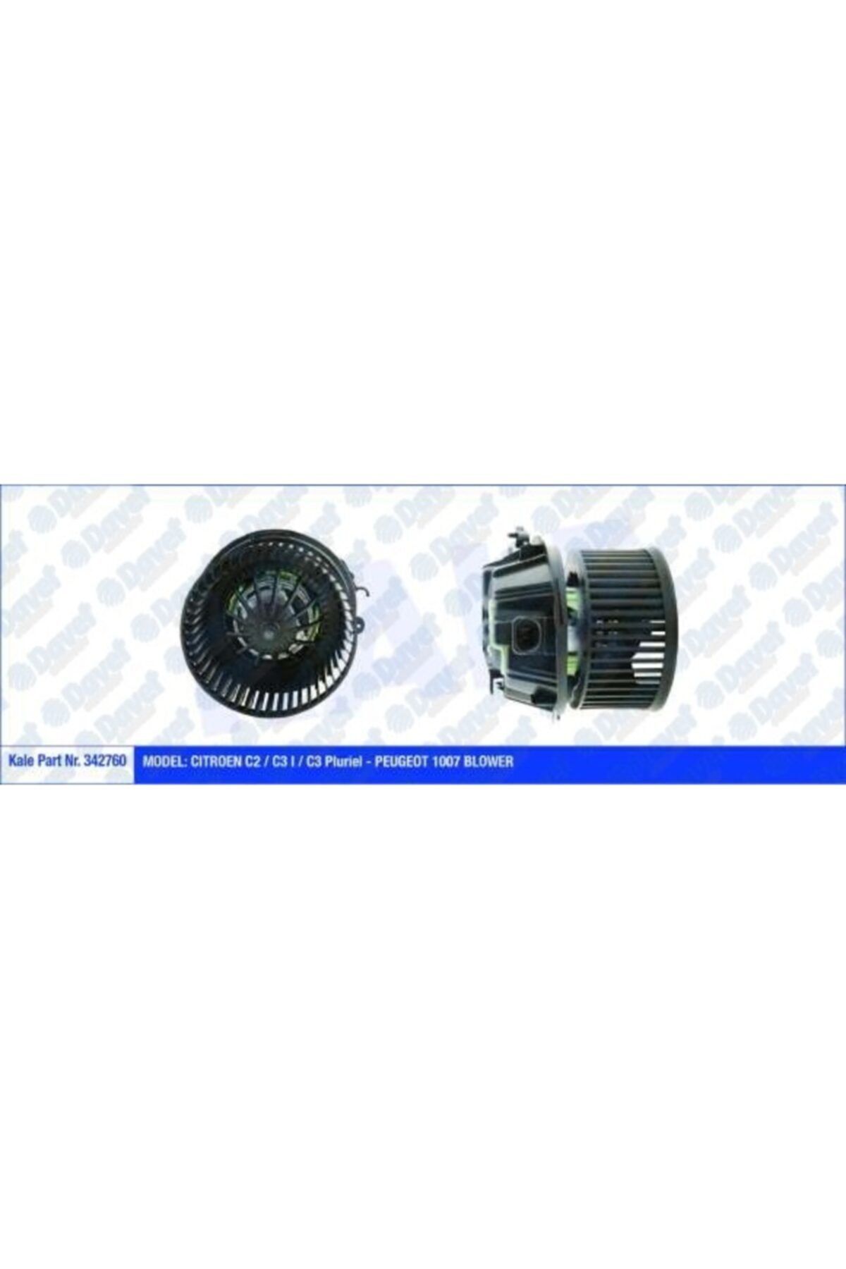 Parçafoni Kalorıfer Motoru Peugeot C2 / C3 ı / C3 plurıel - 1007 12v