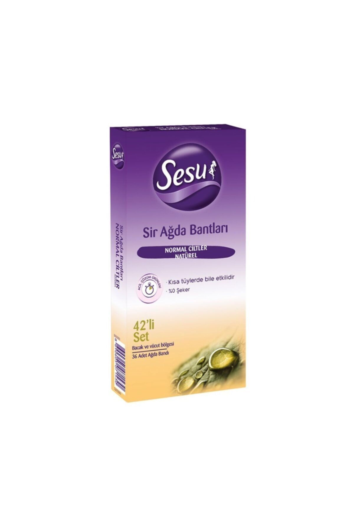 Sesu Ağda Bandı Normal Sarı 42'li