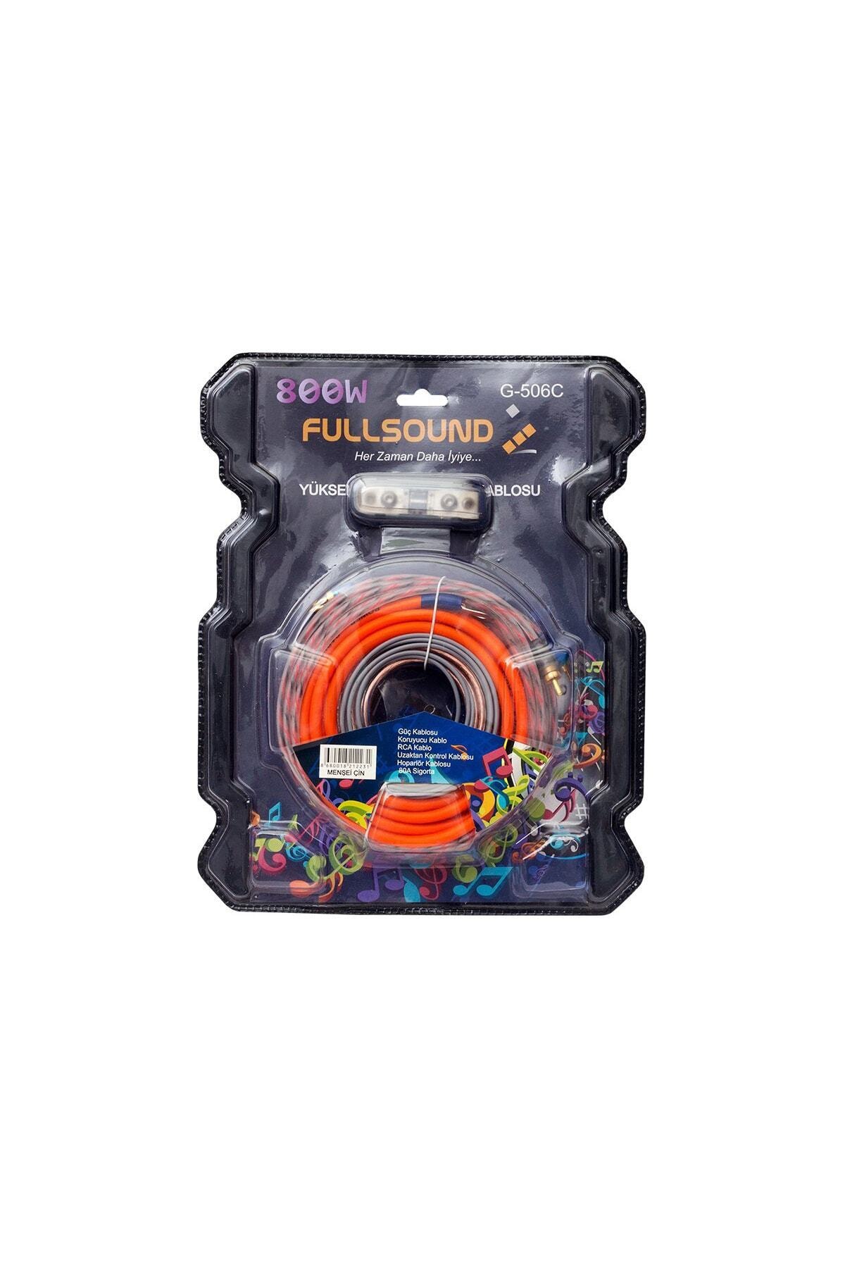 FullSound Oto Anfi Kablo Seti G-506c