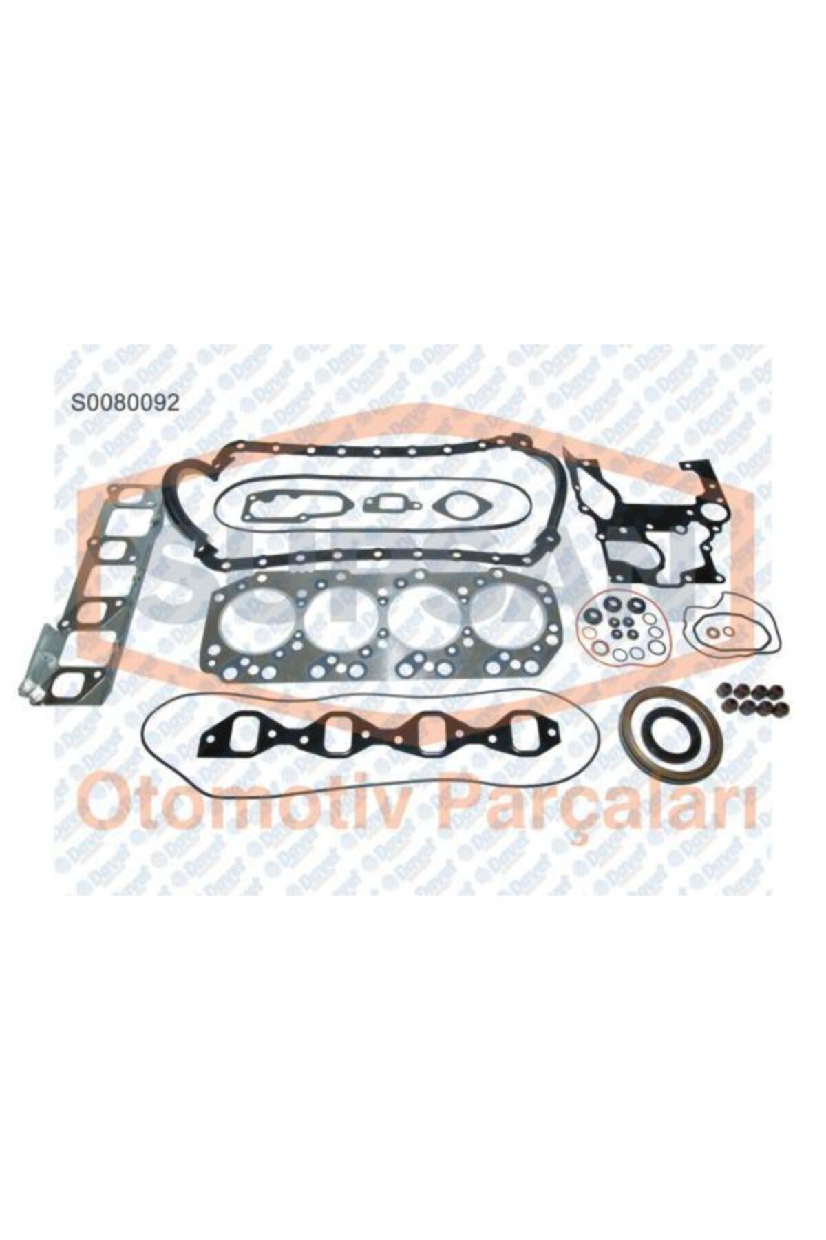 Parçafoni Motor Takım Contası Kecelı Supap Lastıklı Sılındır Kapaklı J9 Premıer 2.8
