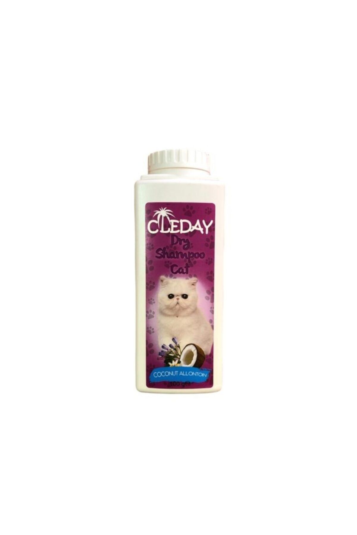 CLEDAY Kediler İçin Kuru Şampuan