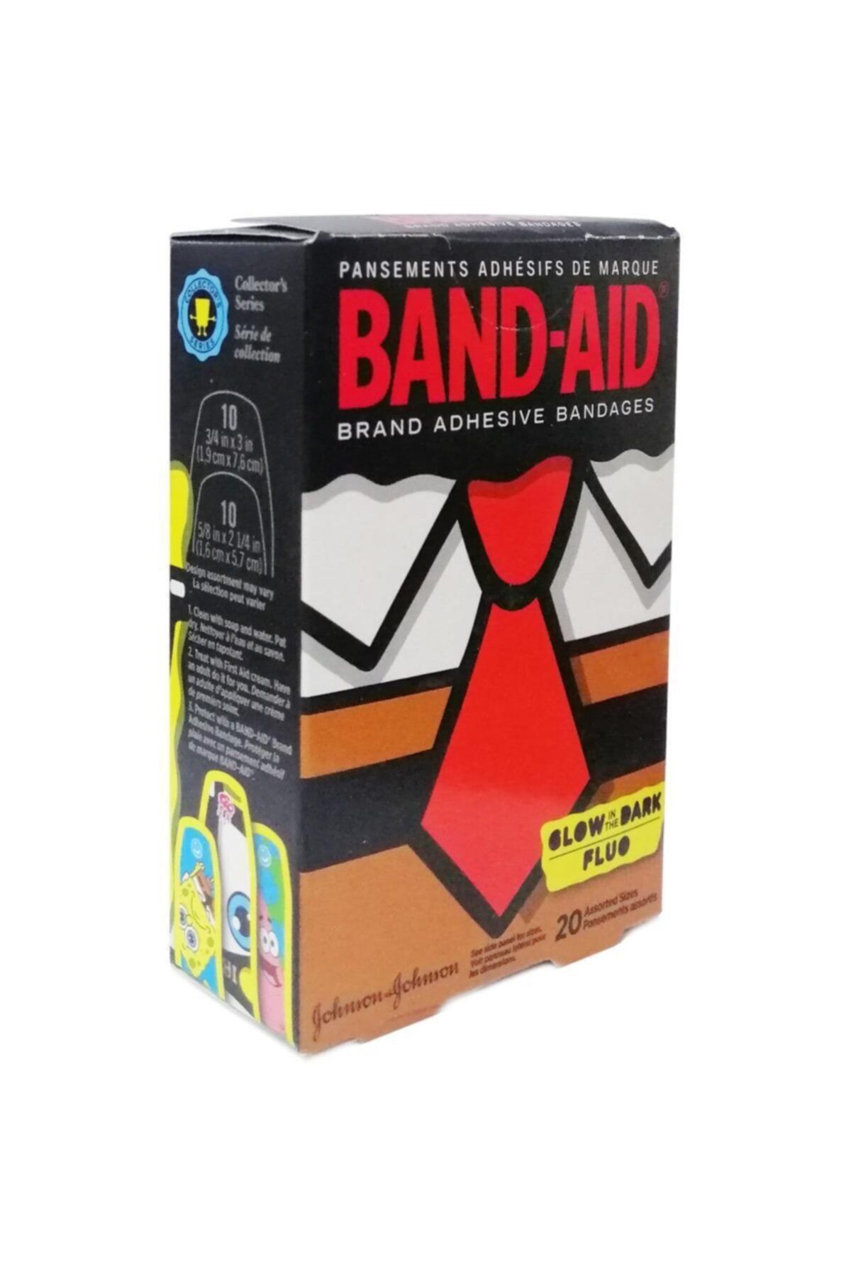 Johnson & Johnson Band Aid Glow In The Dark Fluo Yara Bandı 20 Adet Karışık Ölçü