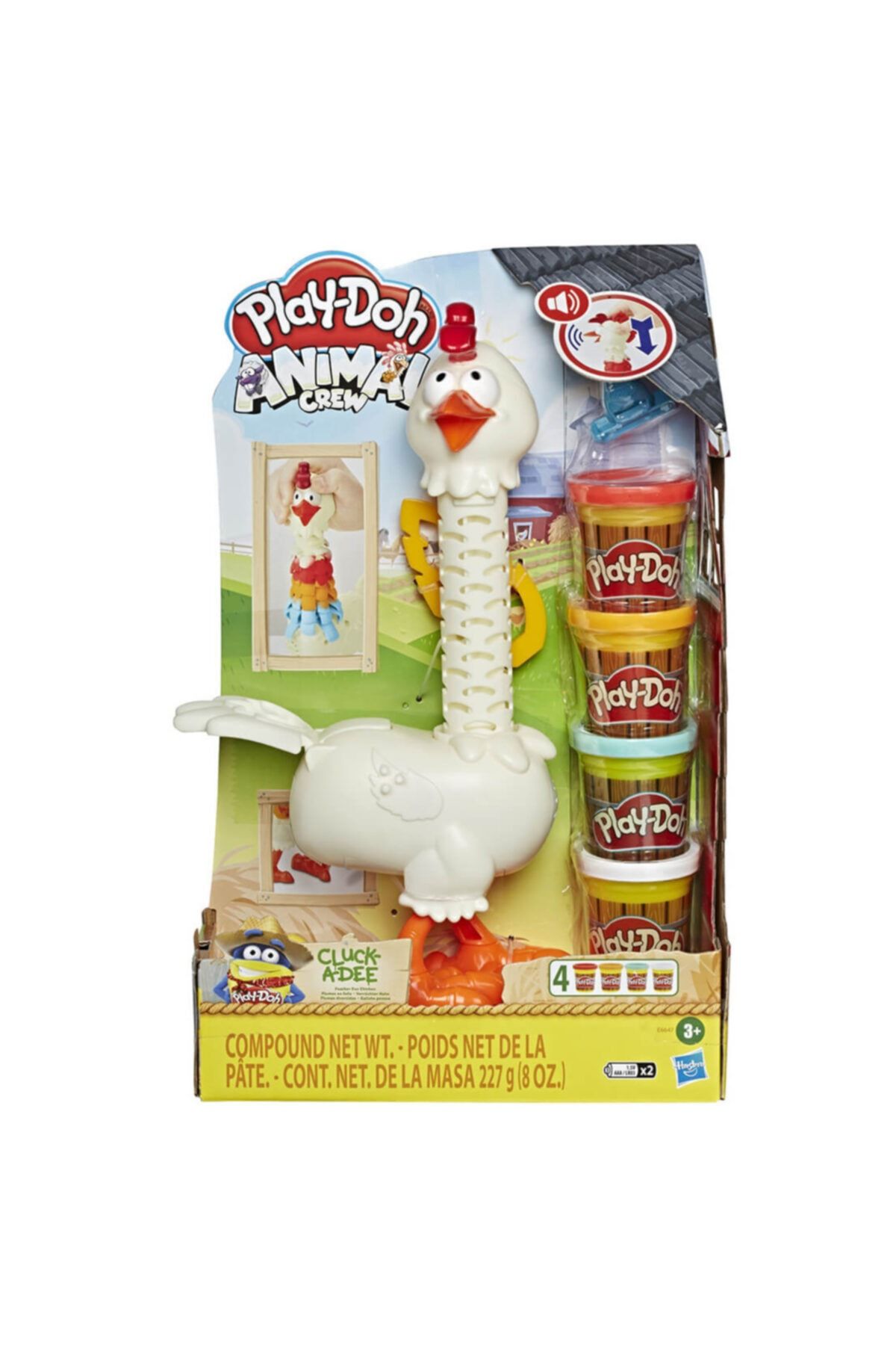 Play Doh Çılgın Tavuk Oyun Hamuru Seti 44623