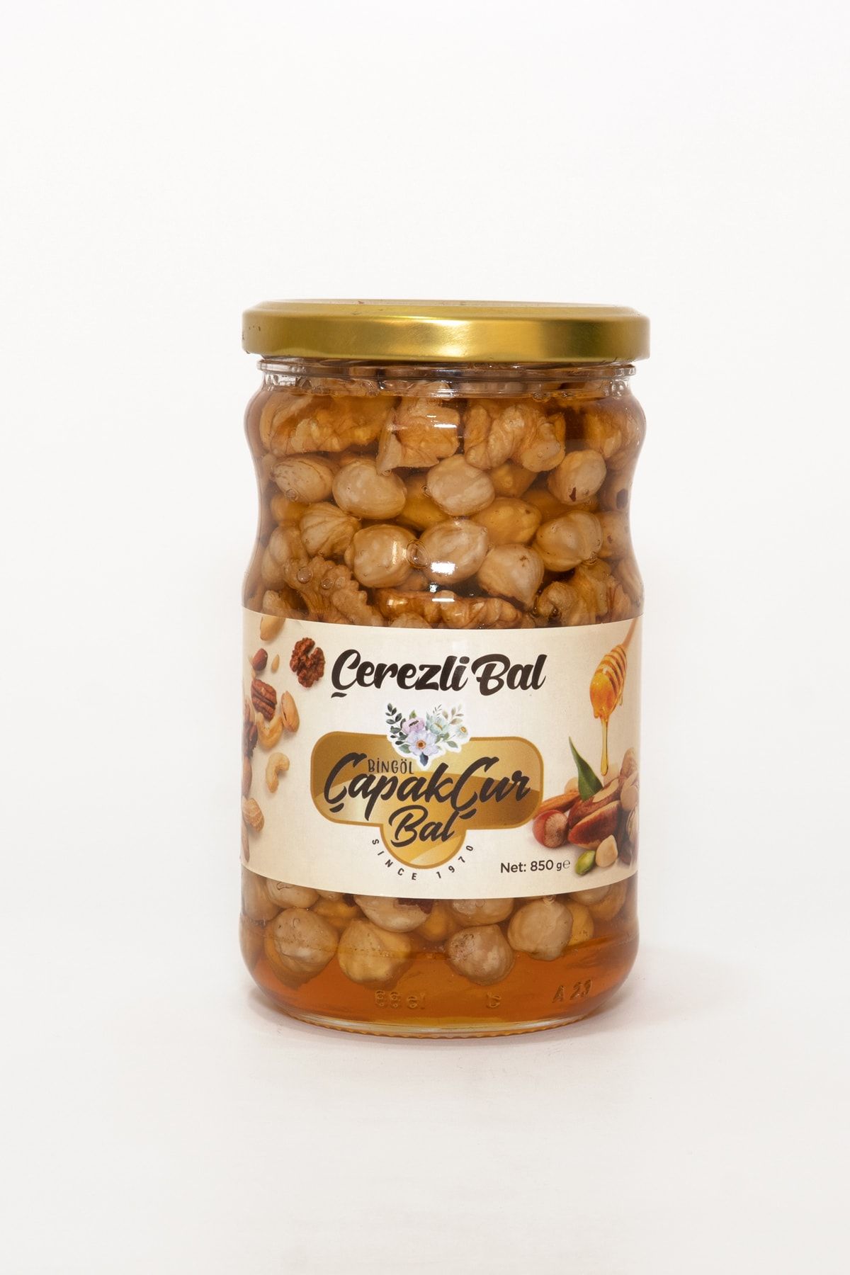 BİNGÖL ÇAPAKÇUR BAL Çerezli Bal 850 gr