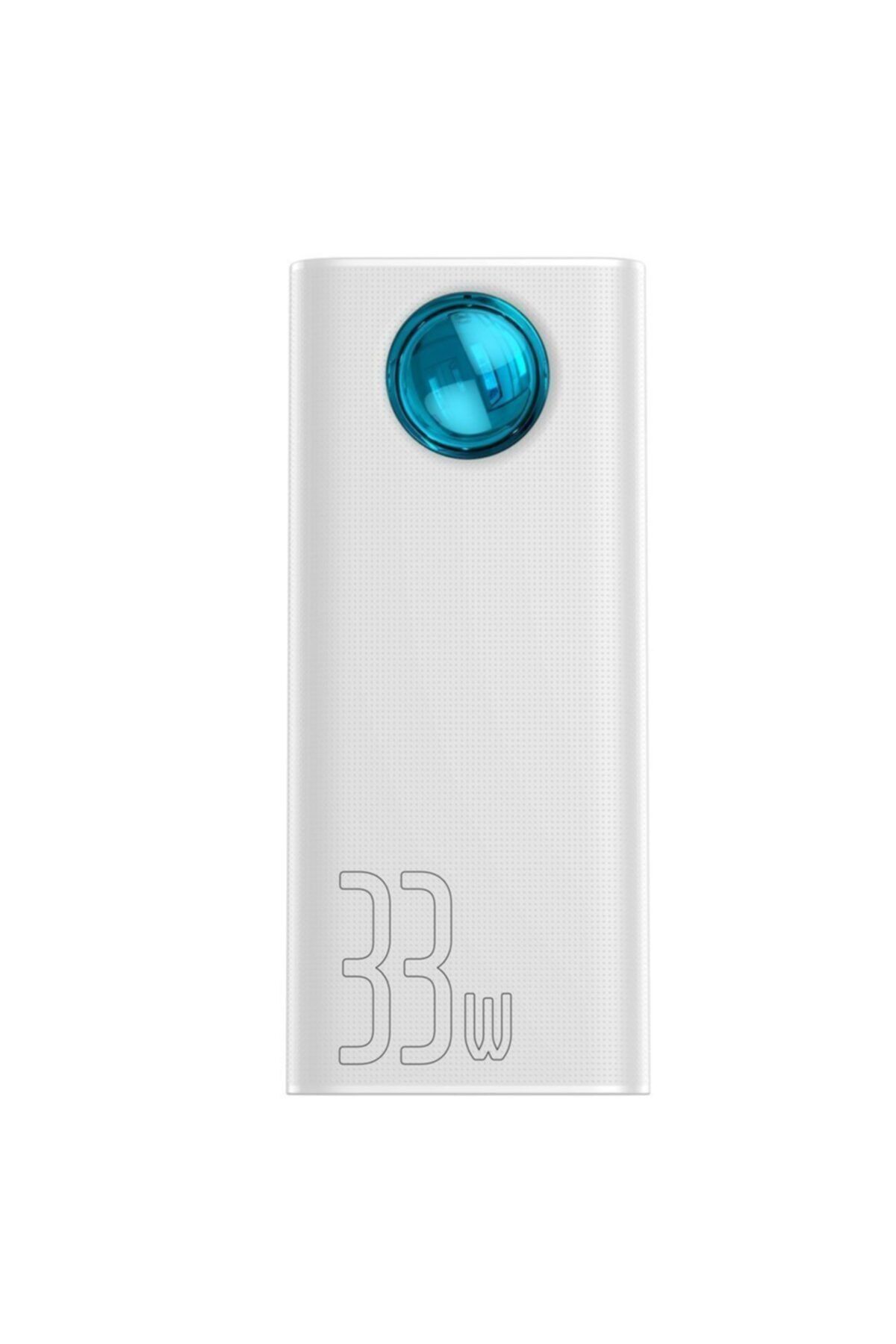 Baseus Amblight 30.000mah Digital Display Qc 3.0 33w Pd 3.0 Powerbank Beyaz