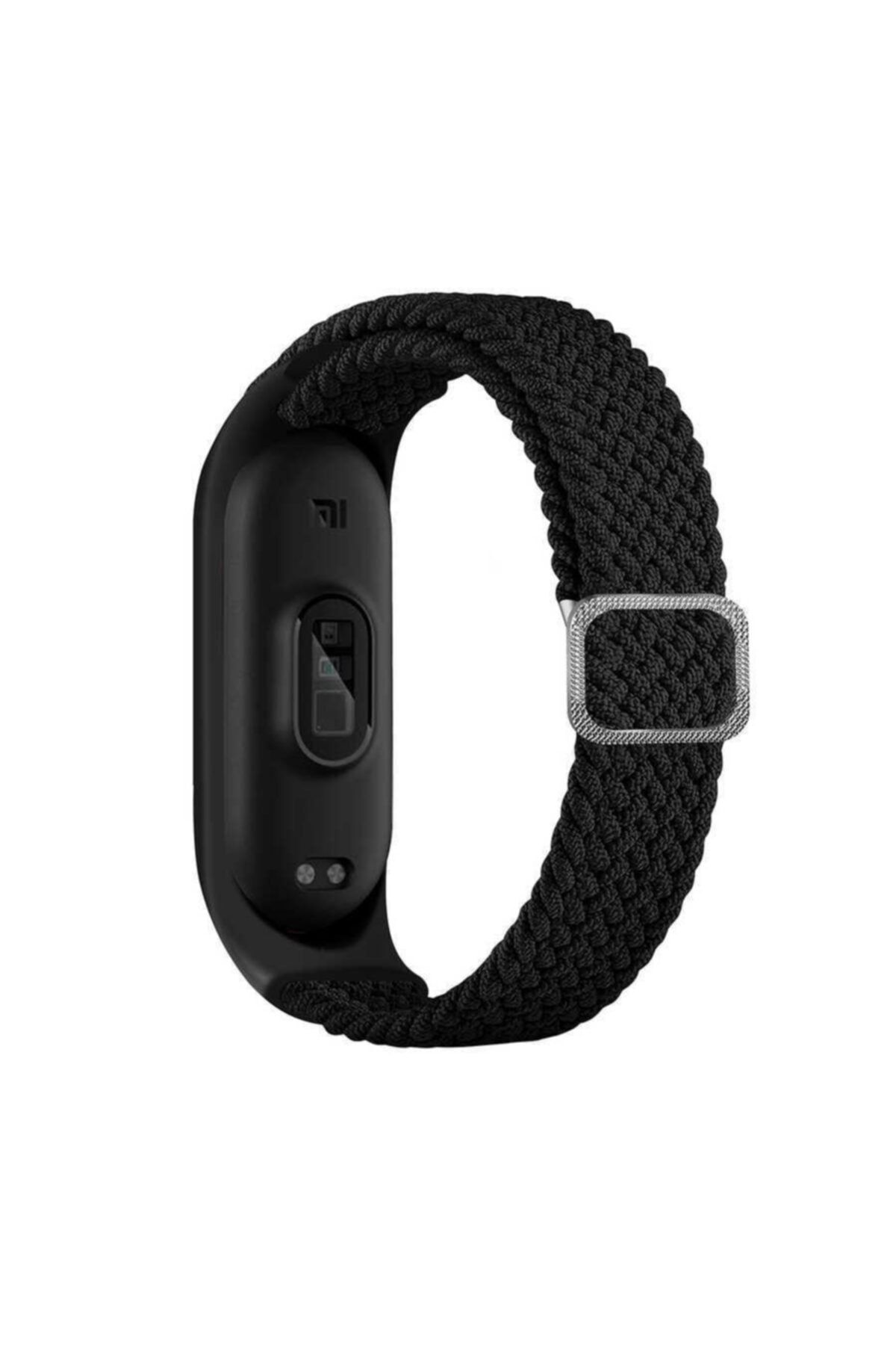 Xiaomi Mi Band 3 4 5 6 Uyumlu Suya Dayanıklı Kordon Kayış Bileklik Hasır Örgü