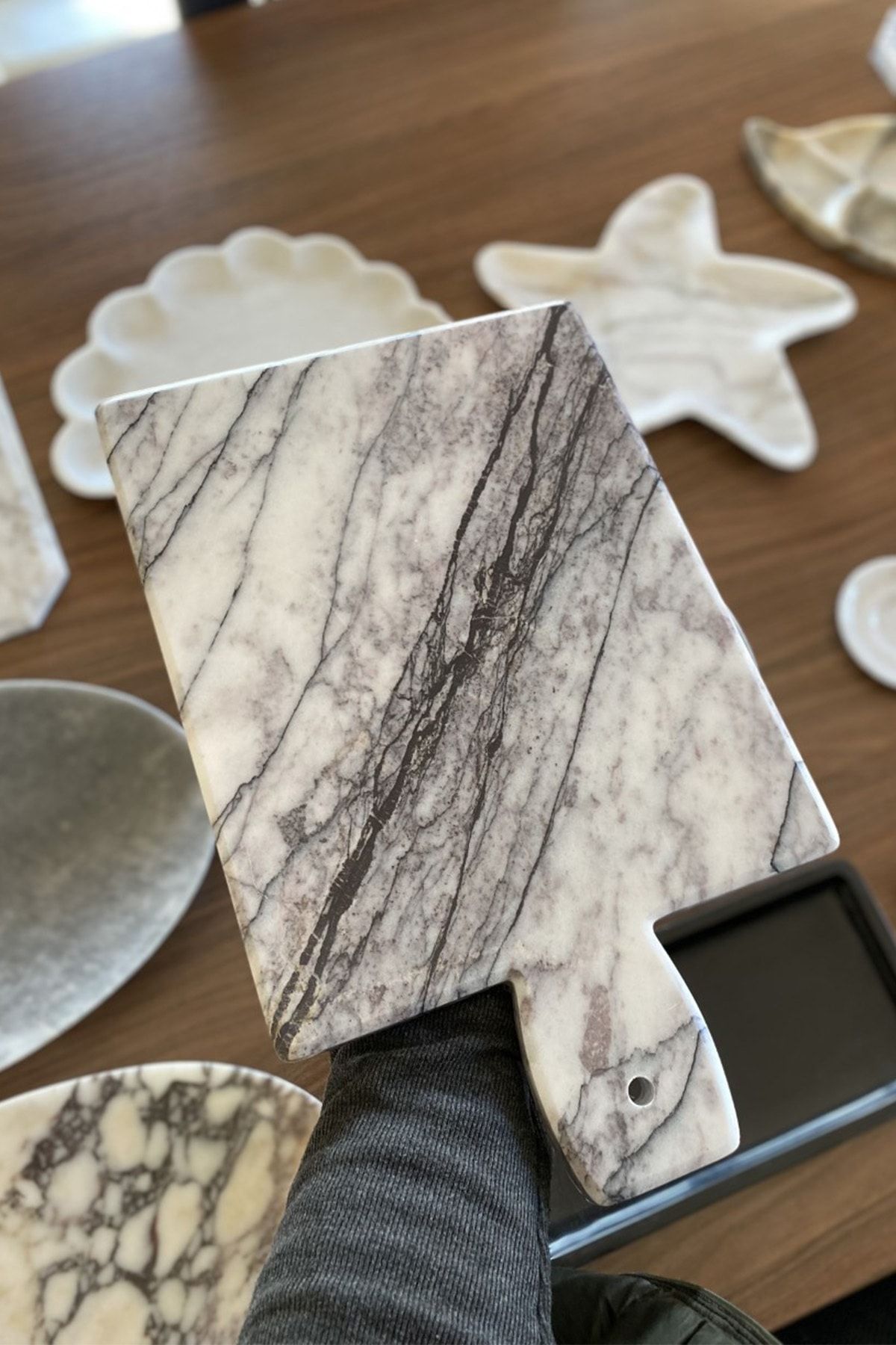 Turquesa Design Mermer Kesme Tablası
