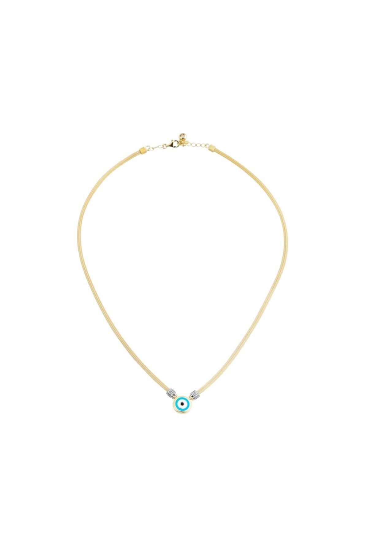 Ema Jewellery Altın Nazar Boncugu Ikili Set