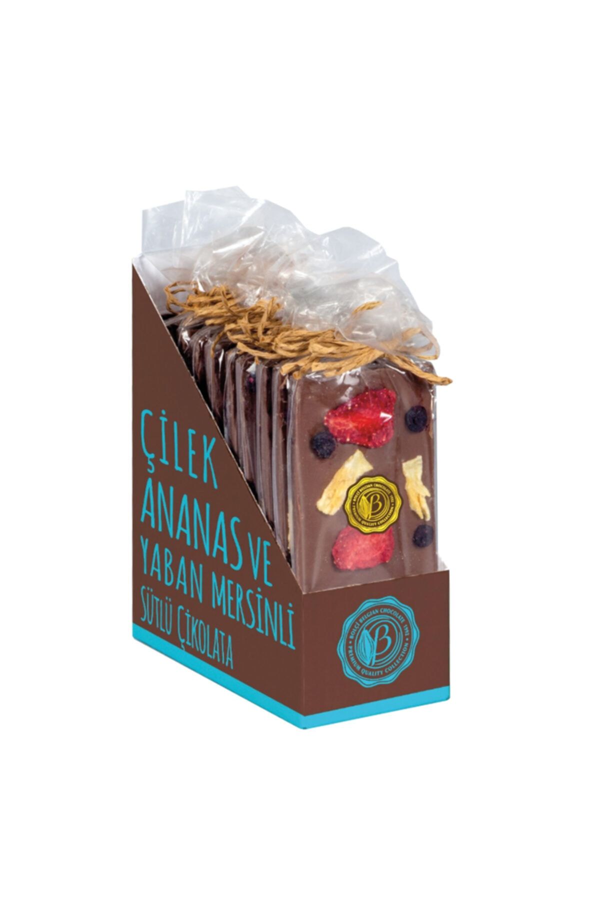 Bolçi Sütlü Meyveli (ÇİLEK-ANANAS-YABAN M.) Tablet 60 gr