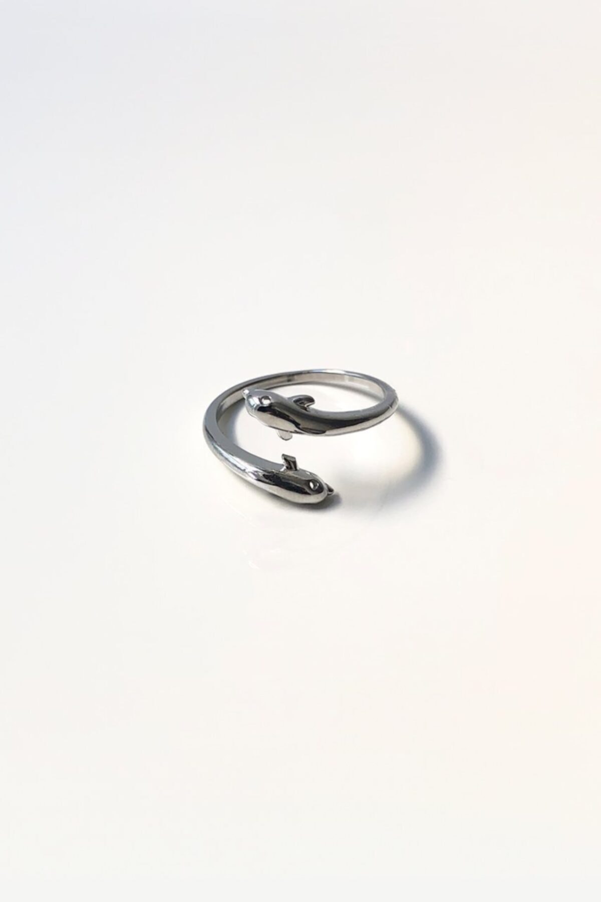 Teen Jewellry Yunusların Aşkı Ayarlanabilir Silver Yüzük