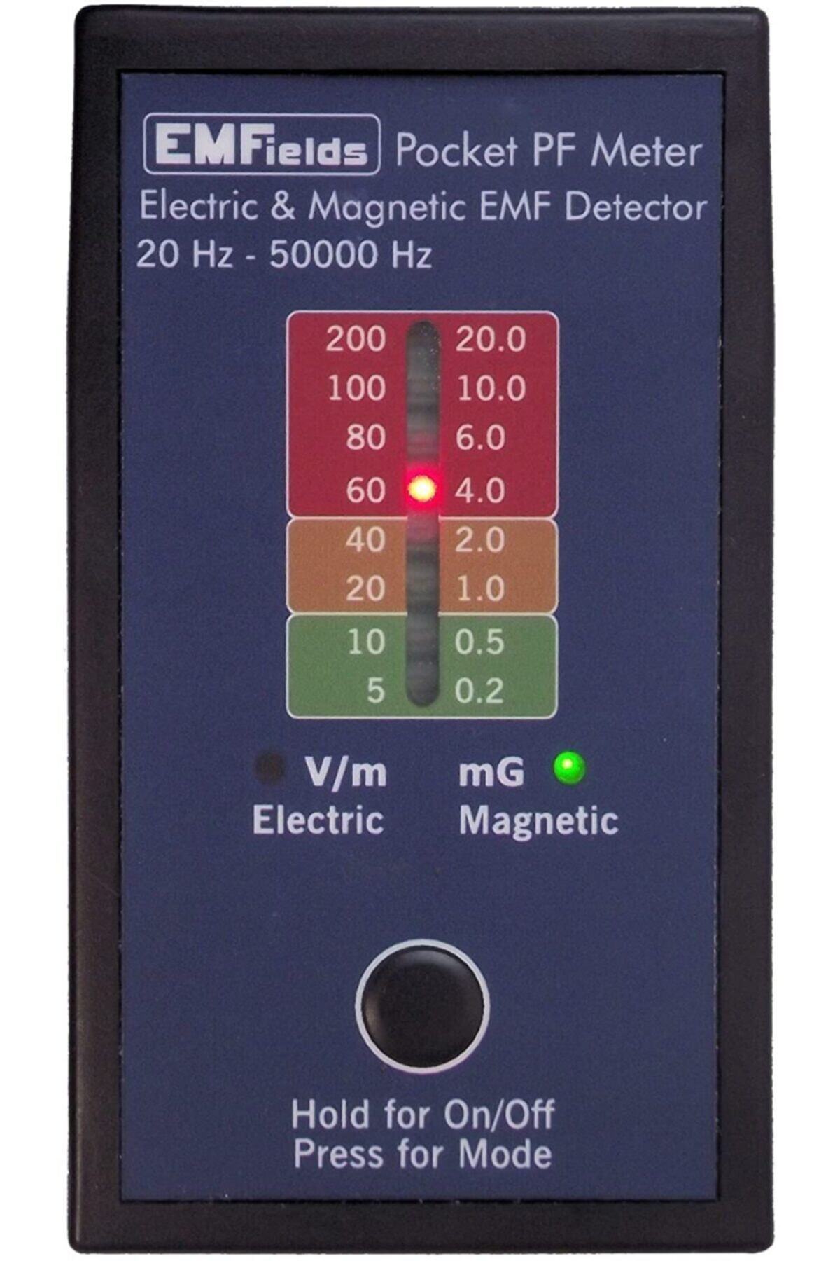 Silverion Emfields Pocket Pf5 Elektrik-manyetik Alan Ölçüm Dedektörü