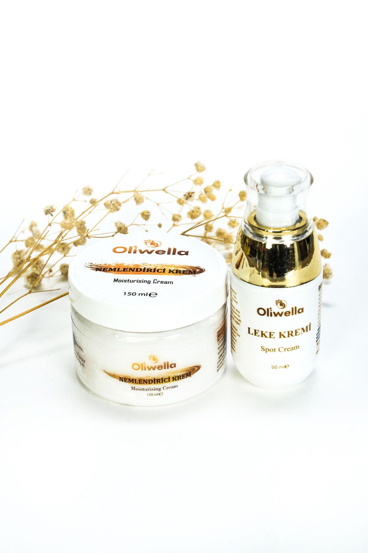 OLİWELLA Yoğun Nemlendirici Krem& Leke Giderici Önleyici Krem /avantajlı Ikili Set