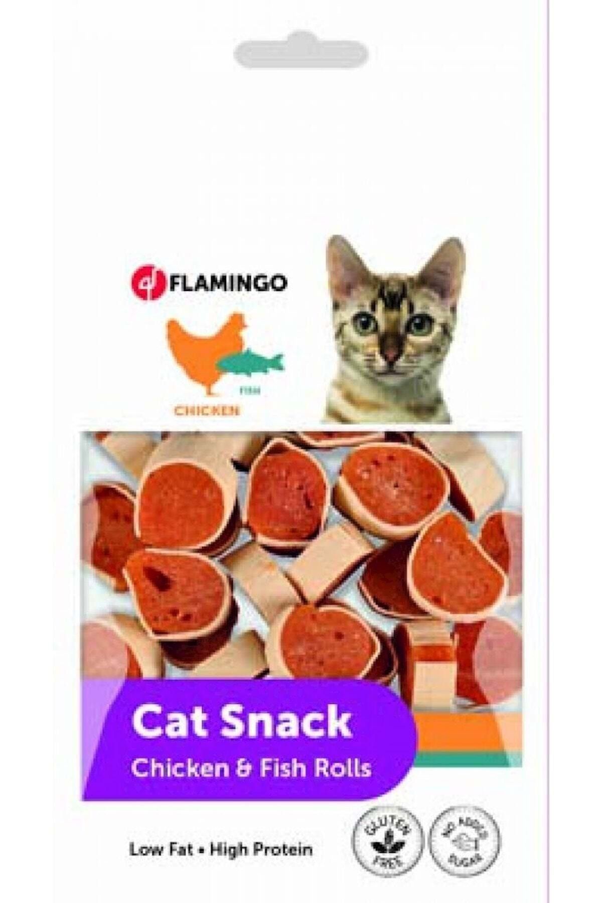Flamingo Cat Snack Tavuk&balıklı Kedi Ödül Maması