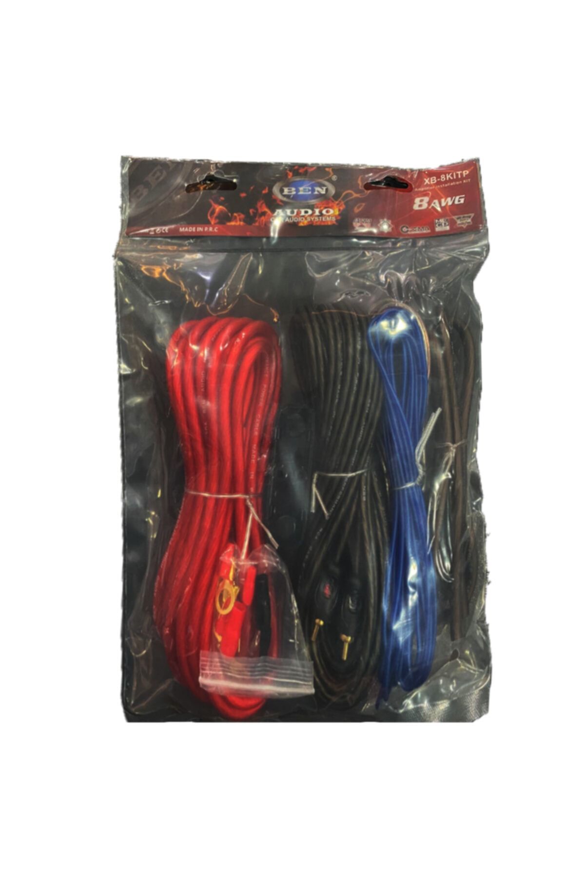 BEN AUDIO Xb-8kıtp 8 Awg Oto Anfi Set Kablosu