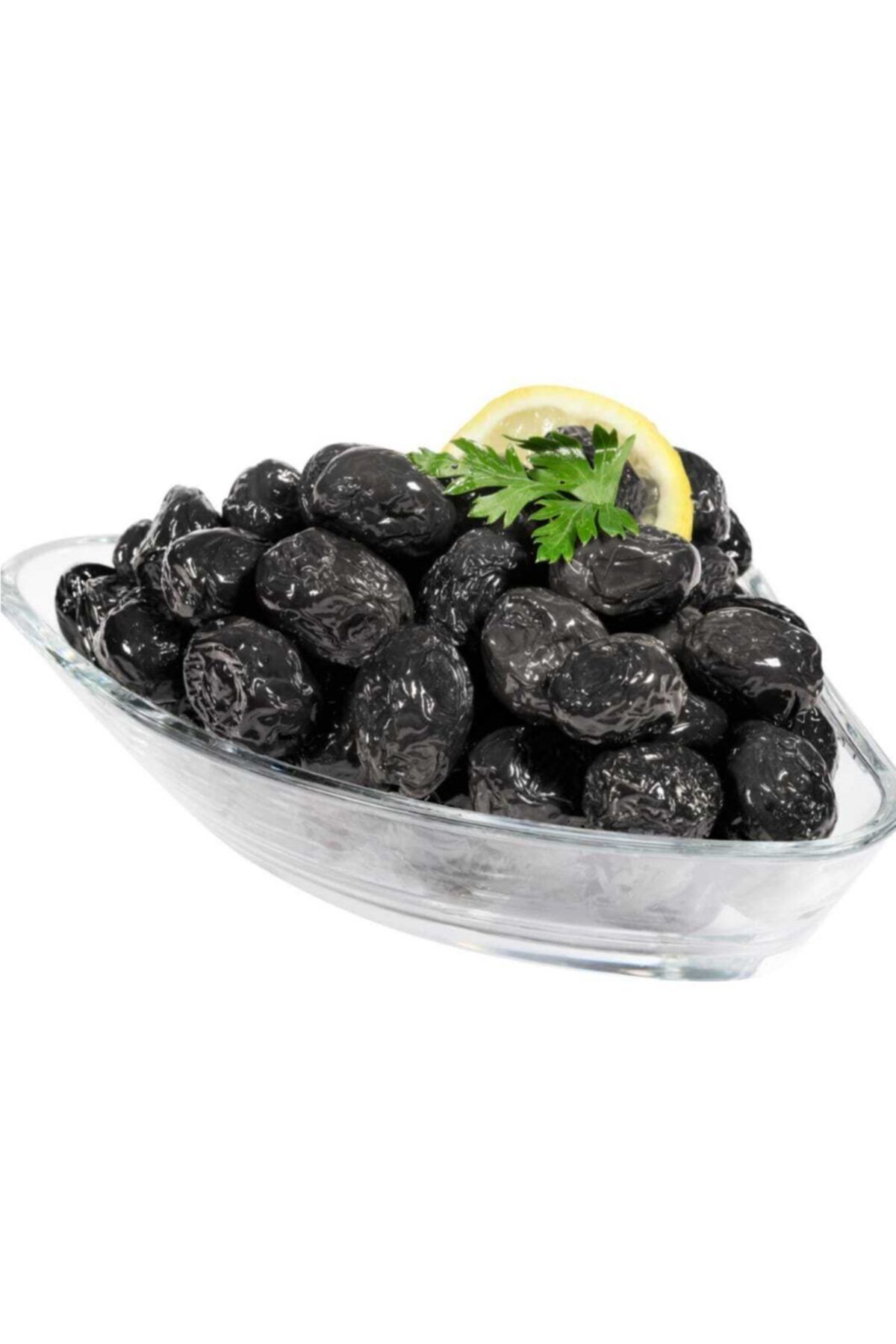 Karşı Köyden Doğal Fermente Yağlı Sele Siyah Zeytin - 2 Kg Cam Ambalaj