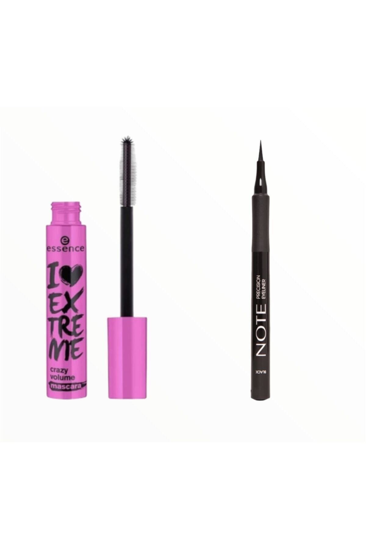 Mardinal I Love Crazy Volume Maskara & Note Eyeliner - Süper Set