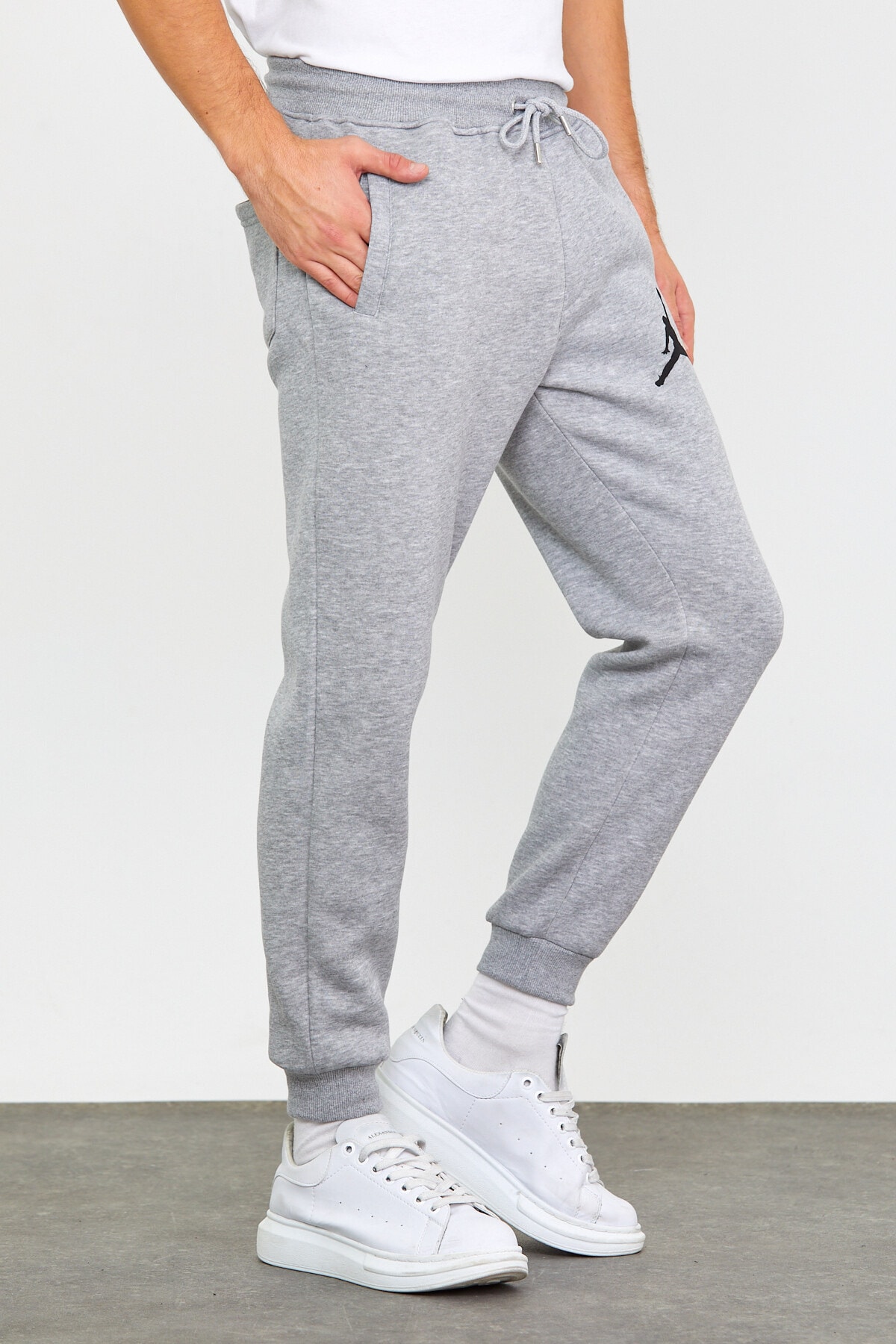Brown Eyes Erkek Gri Regular Fit Eşofman