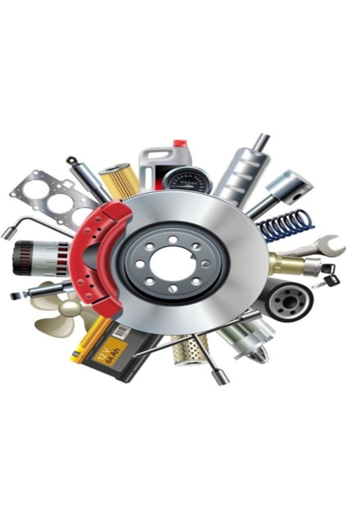 BMW F20-f21-f22-f23-f30-f31-f34-4f32-f33-f36 M Fren Balatası Arka 34216876422