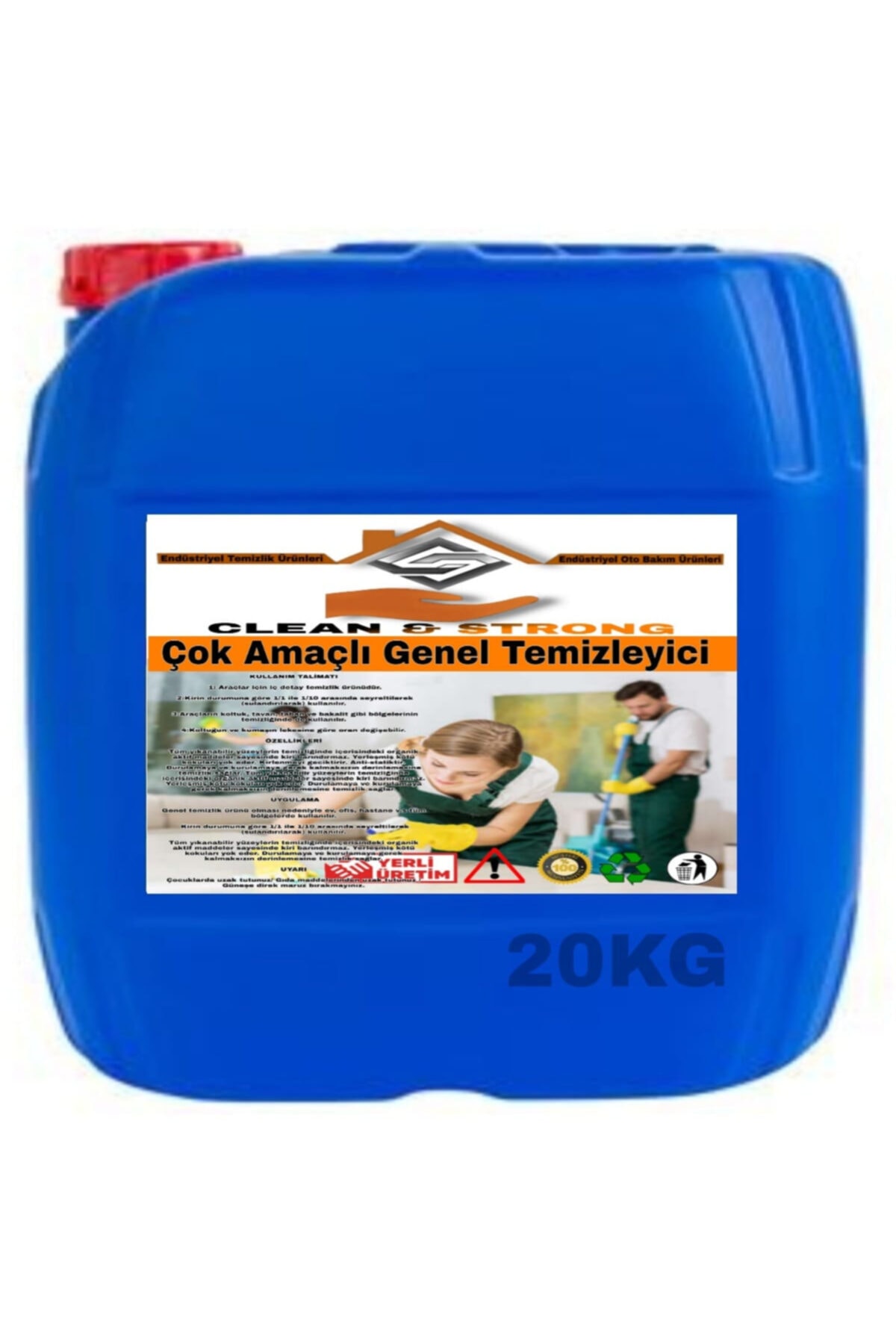 CLEAN&STRONG Çok Amaçlı Genel Temizleyici 20 kg