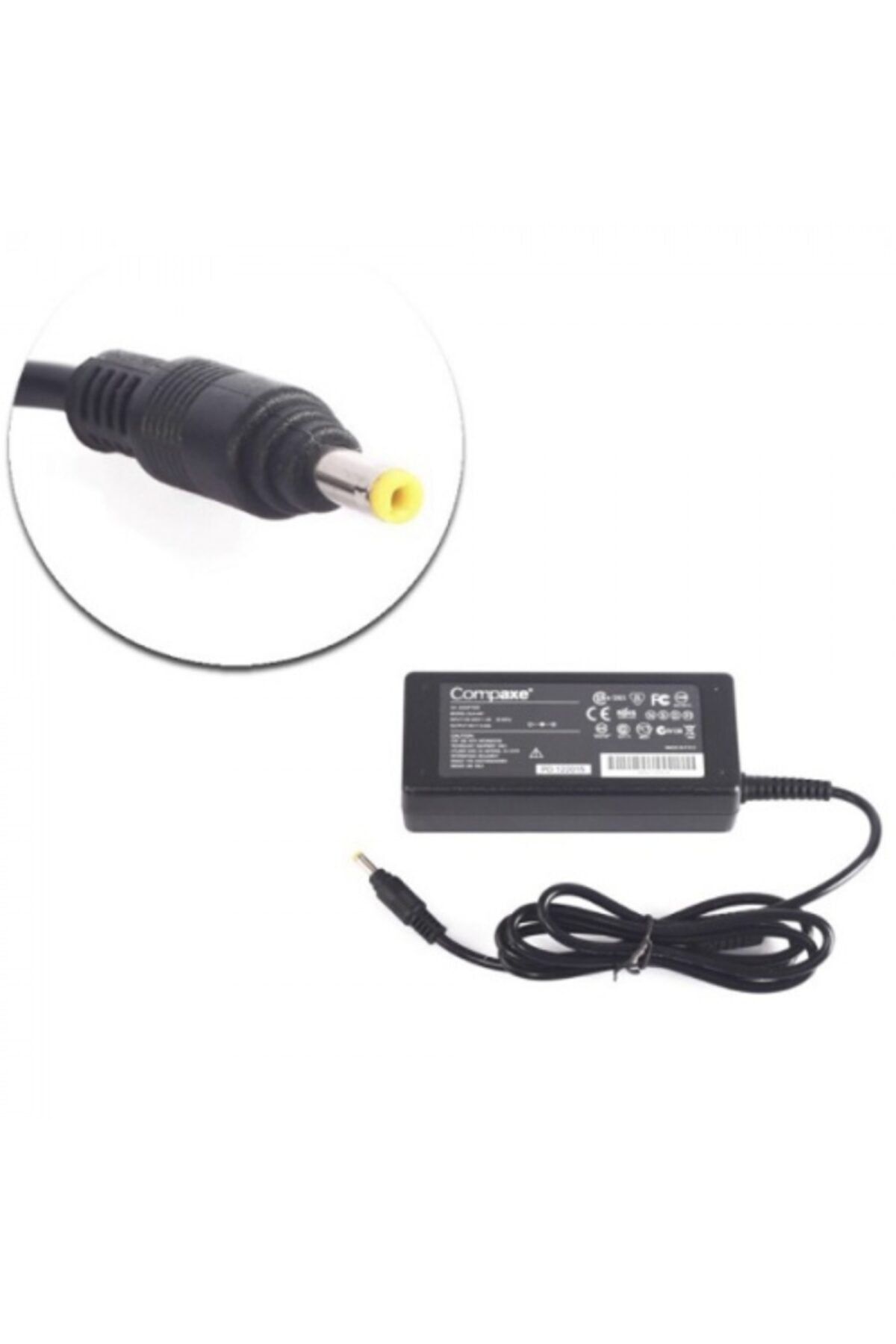 COMPAXE 90w Cla-441 19v 3.42amper Uyumlu 1.7/4mm Muadil Notebook Adaptörü