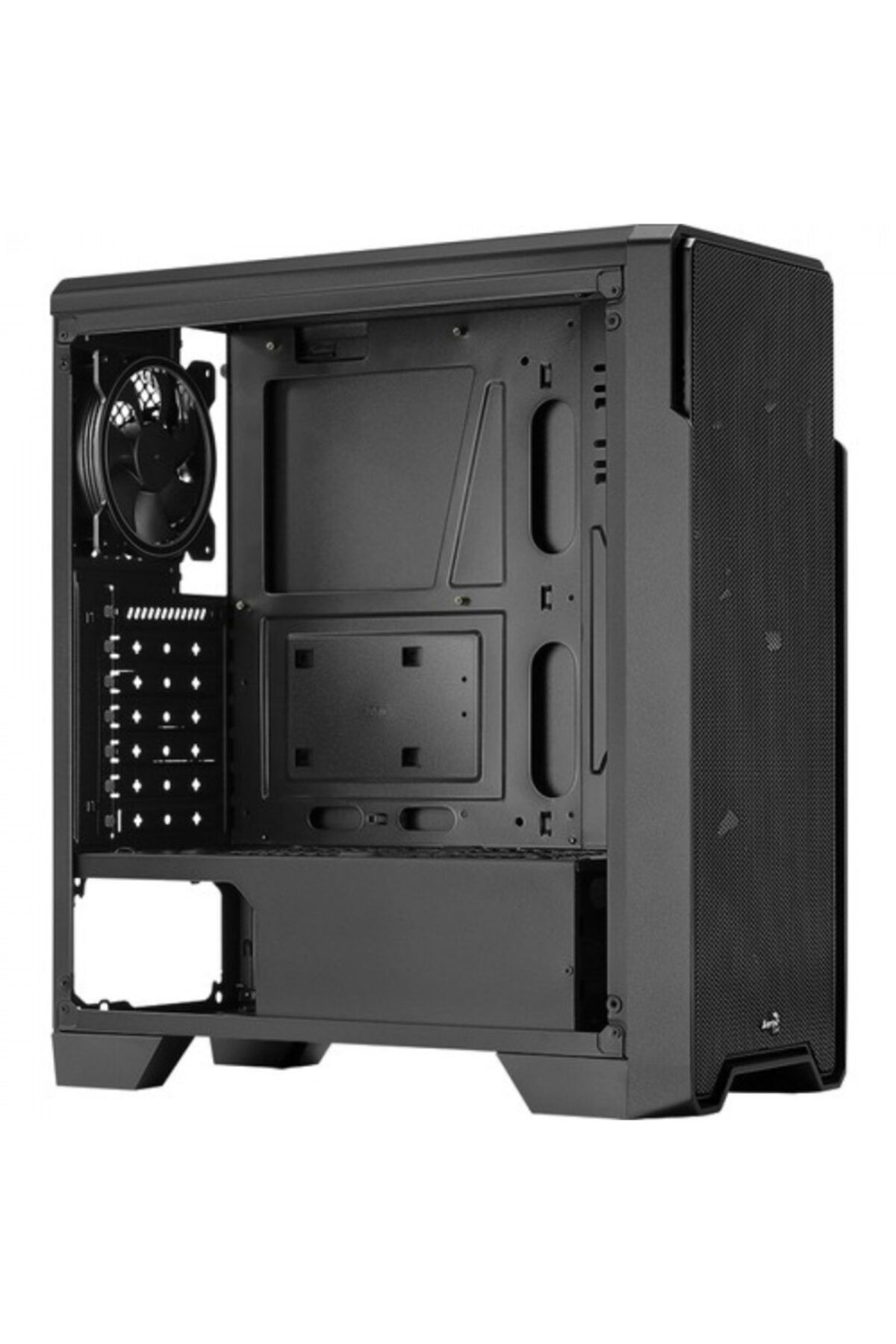 AEROCOOL Ore Saturn Psu Yok 4x12cm Frgb Fan Mıdı Tower 2xusb2.0/1xusb3.0 Siyah Gamıng Kasa Ae-ors