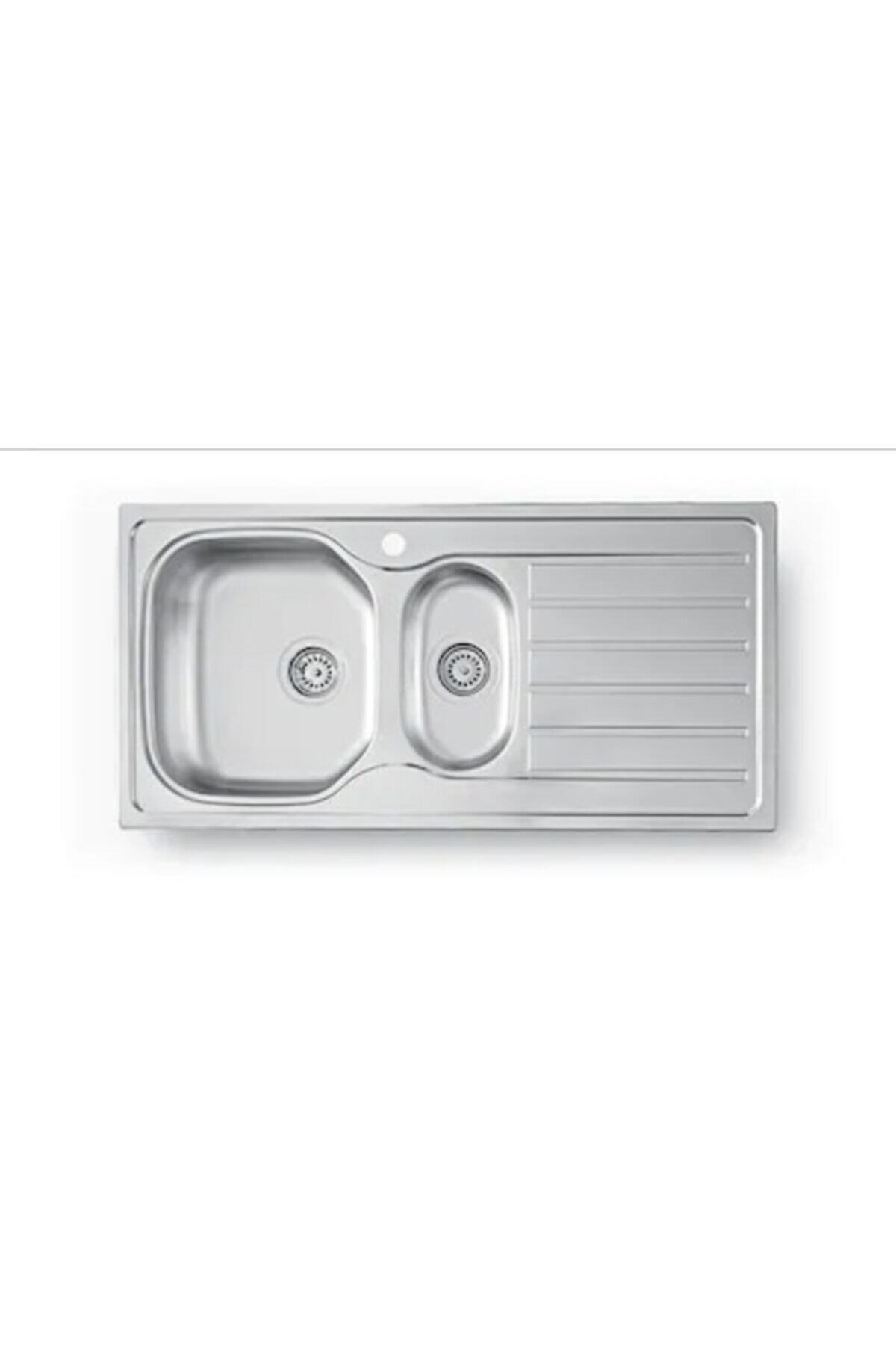 Artenova Aeb-2010 500x1000 Mm 1,5 Hazneli, Damlalıklı Eviye (sağ)
